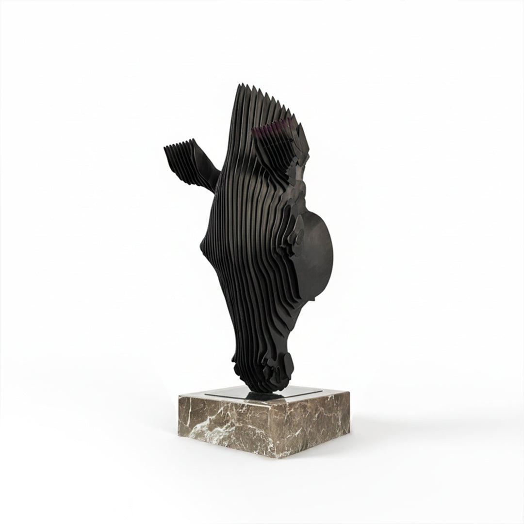 Horse Head Hand Crafted Stainless Steel Table Artwork BJ20250004