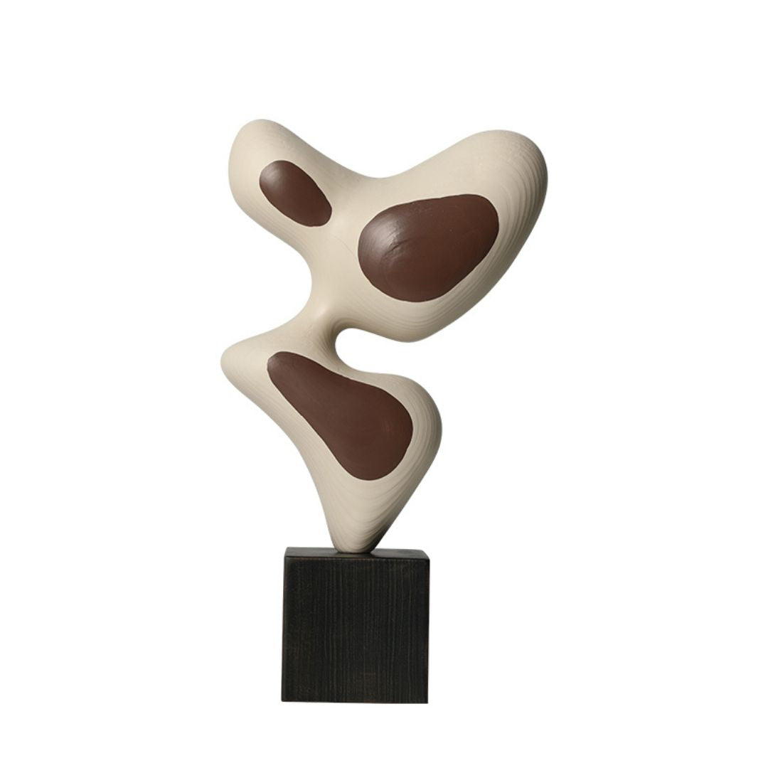 Human-Shaped Wood Resin Ornament-A FC-SZ25016A -  Home Decor Figurines - ebarza Furniture UAE | Shop Modern Furniture in Abu Dhabi & Dubai - مفروشات ايبازرا في الامارات | تسوق اثاث عصري وديكورات مميزة في دبي وابوظبي