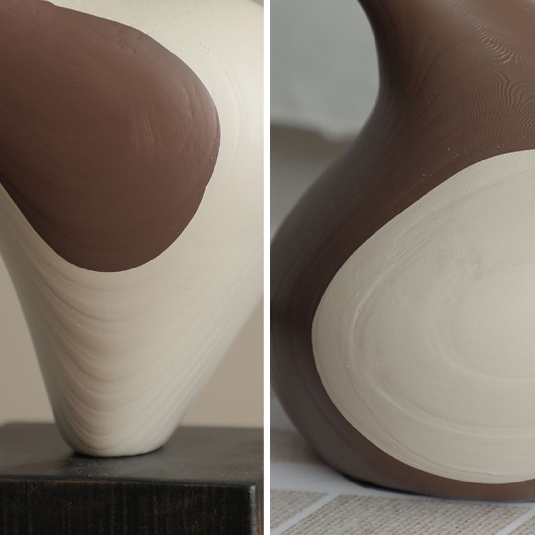 Human-Shaped Wood Resin Ornament-A FC-SZ25016A -  Home Decor Figurines - ebarza Furniture UAE | Shop Modern Furniture in Abu Dhabi & Dubai - مفروشات ايبازرا في الامارات | تسوق اثاث عصري وديكورات مميزة في دبي وابوظبي