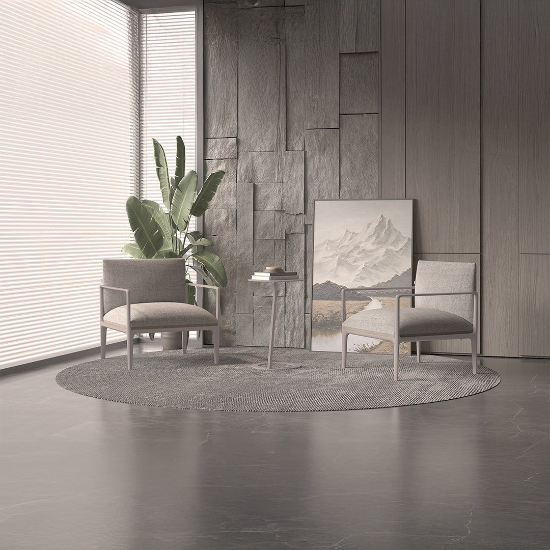 AIKA Armchair AIKA-Single Seat With Aluminum Arm HJD-AIKA01