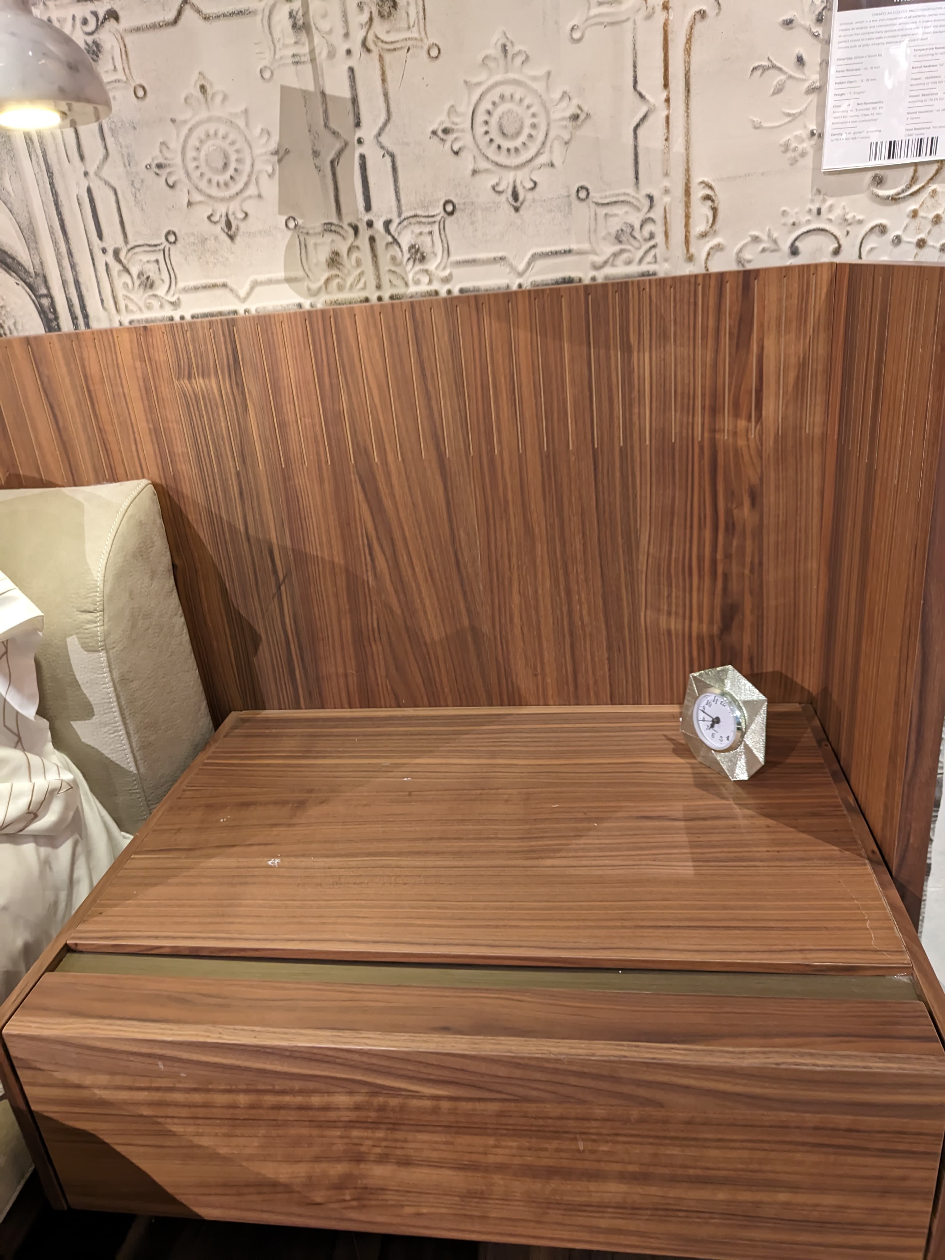 Display Item - Edessa Bedstead With 1X Nightstand Edsa-Bed-YAS -  DISPLAY ITEM - ebarza Furniture UAE | Shop Modern Furniture in Abu Dhabi & Dubai - مفروشات ايبازرا في الامارات | تسوق اثاث عصري وديكورات مميزة في دبي وابوظبي