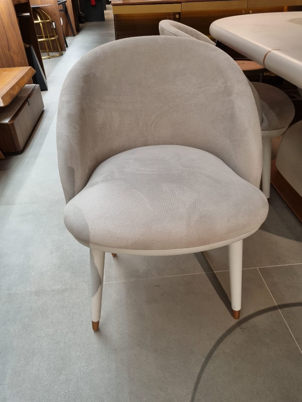 Display Item - Tulip Dining Chair  SANTLP001-YAS -  DISPLAY ITEM - ebarza Furniture UAE | Shop Modern Furniture in Abu Dhabi & Dubai - مفروشات ايبازرا في الامارات | تسوق اثاث عصري وديكورات مميزة في دبي وابوظبي