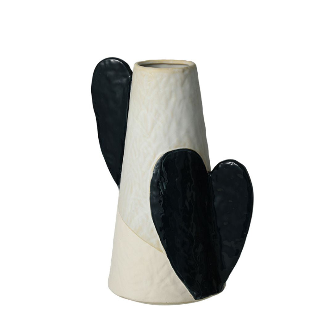 Impression Hand-Painted Ceramic Vase FD-D25057 -  Vases - ebarza Furniture UAE | Shop Modern Furniture in Abu Dhabi & Dubai - مفروشات ايبازرا في الامارات | تسوق اثاث عصري وديكورات مميزة في دبي وابوظبي