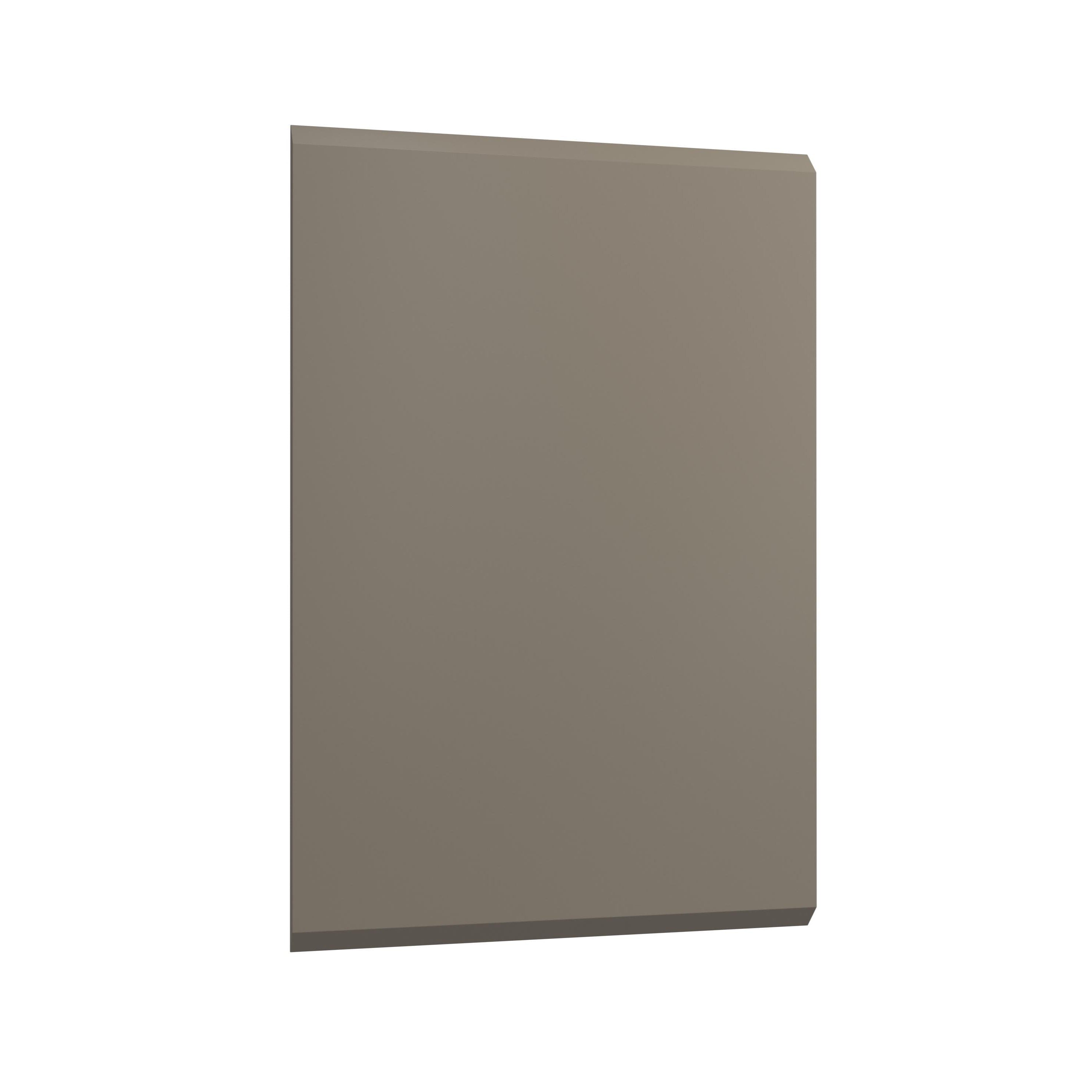 Sample of POWDER COATING MDF - DOUBLE-SIDED  BEVEL 45°  JD80035(Dark  Beige) WQ -Sample -  Wall panels samples | لوح حائط MDF مطلي بمسحوق - مائل مزدوج الجوانب 45 درجة (122 × 280 × 1.8 سم، E0، 830 كجم / م 3، طبقة حماية) - ebarza Furniture UAE | Shop Modern Furniture in Abu Dhabi & Dubai - مفروشات ايبازرا في الامارات | تسوق اثاث عصري وديكورات مميزة في دبي وابوظبي