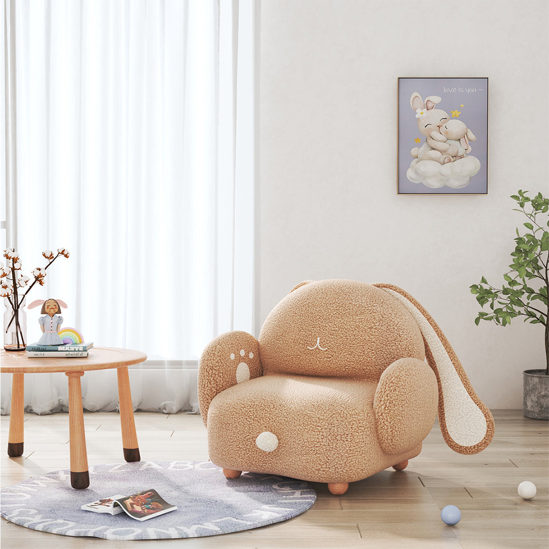 Pre-order 25 Days Delivery Eared Teddy Kids Sofa/Armchair  - P2137K -  Kids Chairs - ebarza Furniture UAE | Shop Modern Furniture in Abu Dhabi & Dubai - مفروشات ايبازرا في الامارات | تسوق اثاث عصري وديكورات مميزة في دبي وابوظبي