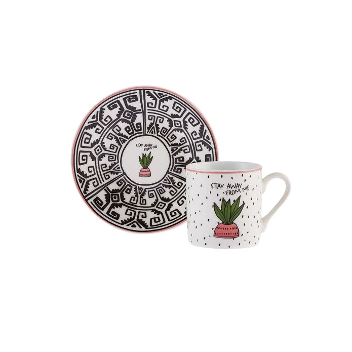 Karaca Cactus Set of 6 Coffee Cups 80 ml 153.03.05.0283 -  Coffee Sets | الطلب المسبق لمدة 25 يومًا - طقم صبار كاراجا 6 فناجين قهوة 80 م - ebarza Furniture UAE | Shop Modern Furniture in Abu Dhabi & Dubai - مفروشات ايبازرا في الامارات | تسوق اثاث عصري وديكورات مميزة في دبي وابوظبي