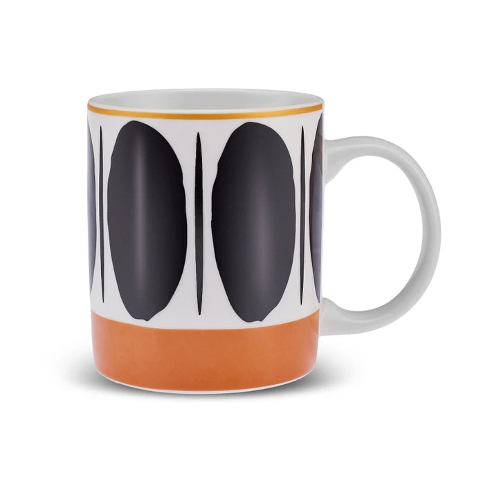 Karaca Ellipse Mug 360 Ml Black 153.09.01.2787 -  Mugs | كوب كاراجا إليبس 360 مل أسود - ebarza Furniture UAE | Shop Modern Furniture in Abu Dhabi & Dubai - مفروشات ايبازرا في الامارات | تسوق اثاث عصري وديكورات مميزة في دبي وابوظبي