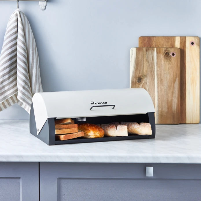 Pre-order 25 Days Delivery - Karaca Monica Bread Box Beige 153.03.08.2323 -  Bread Boxes - ebarza Furniture UAE | Shop Modern Furniture in Abu Dhabi & Dubai - مفروشات ايبازرا في الامارات | تسوق اثاث عصري وديكورات مميزة في دبي وابوظبي