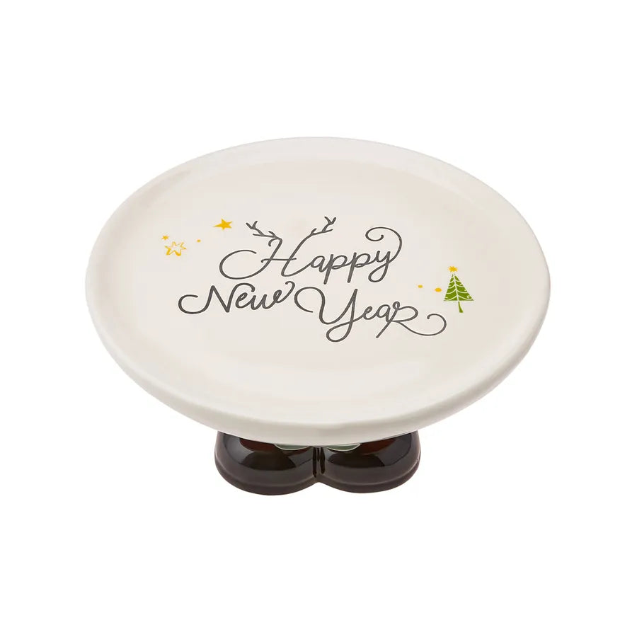 Pre-order 25 Days Delivery - Karaca New Year's Cake Stand 153.03.06.5419 -  Dessert Boxes - ebarza Furniture UAE | Shop Modern Furniture in Abu Dhabi & Dubai - مفروشات ايبازرا في الامارات | تسوق اثاث عصري وديكورات مميزة في دبي وابوظبي