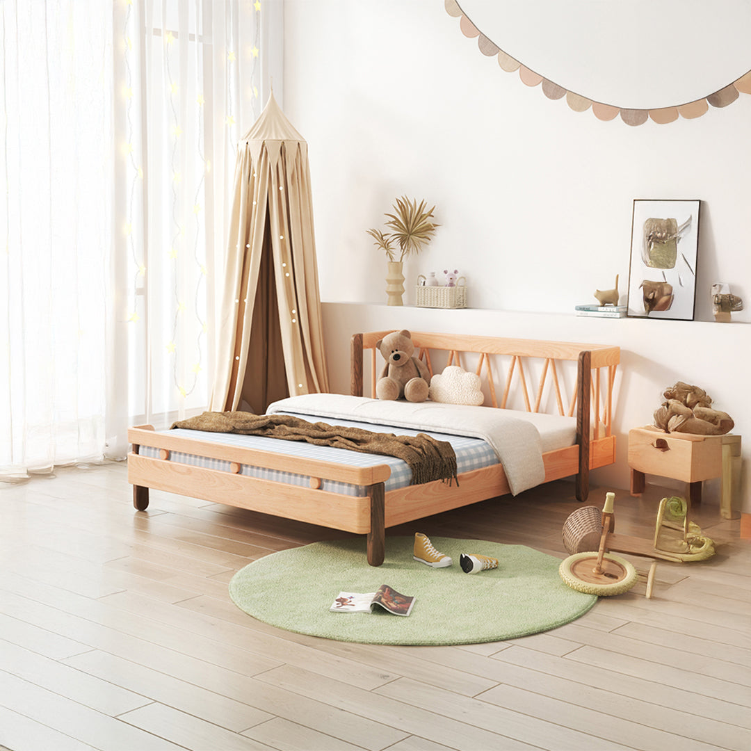 Pre-order 25 Days Delivery Lumi Kid Bed E2170H -  Kids Beds - ebarza Furniture UAE | Shop Modern Furniture in Abu Dhabi & Dubai - مفروشات ايبازرا في الامارات | تسوق اثاث عصري وديكورات مميزة في دبي وابوظبي