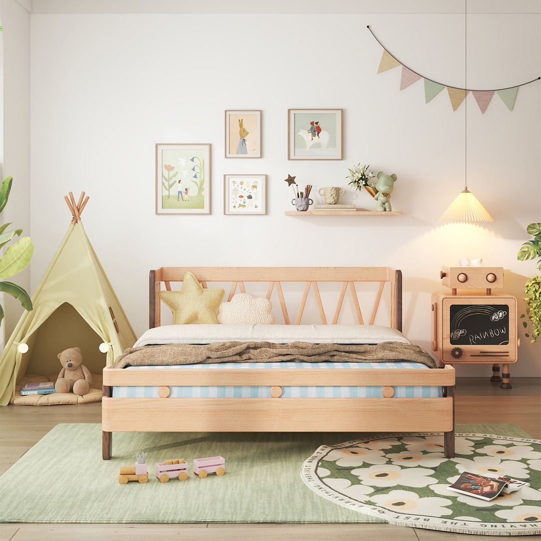 Pre-order 25 Days Delivery Lumi Kid Bed E2170H -  Kids Beds - ebarza Furniture UAE | Shop Modern Furniture in Abu Dhabi & Dubai - مفروشات ايبازرا في الامارات | تسوق اثاث عصري وديكورات مميزة في دبي وابوظبي