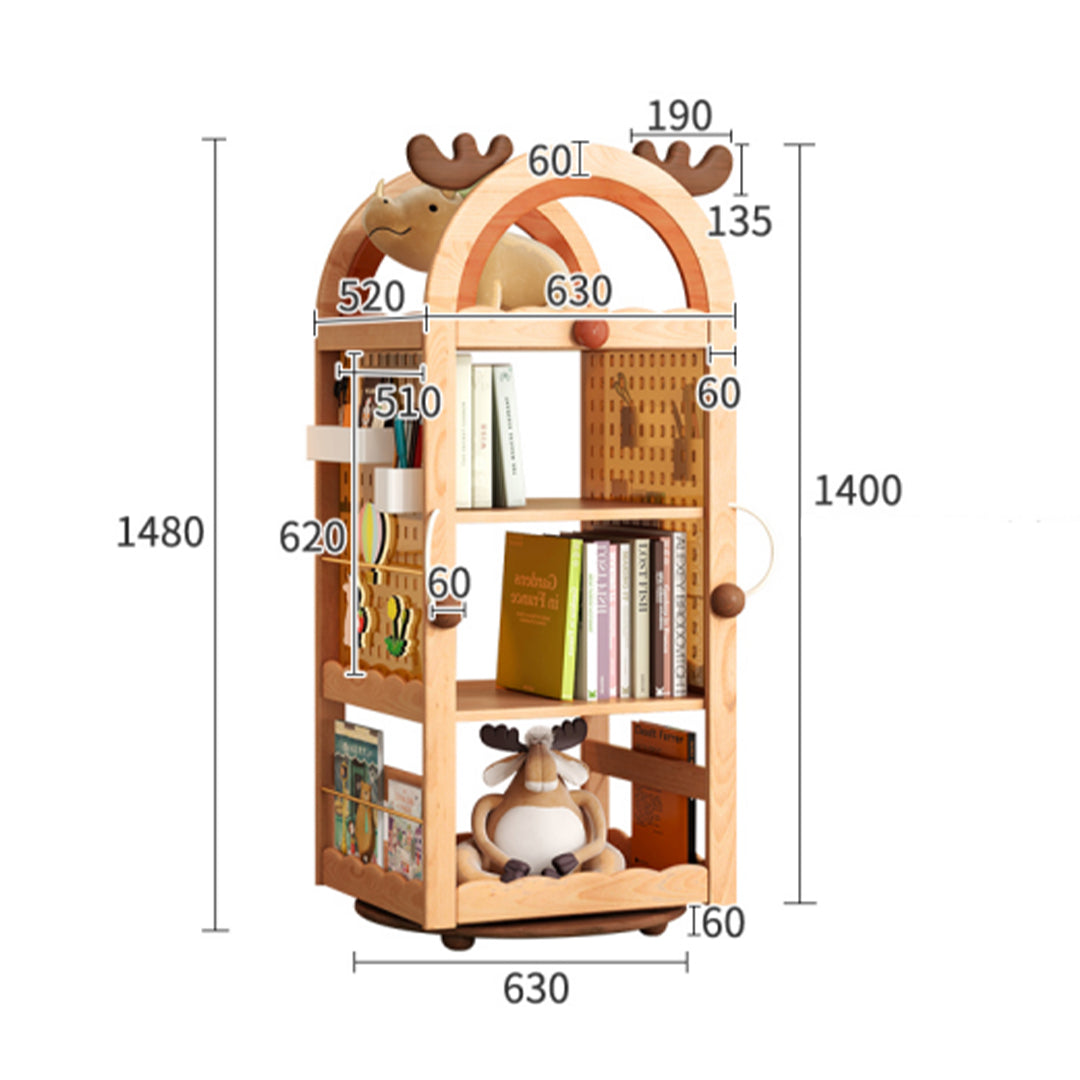 Pre-order 25 Days Delivery Reindeer Kid's book case E2304G -  Kids Shelves - ebarza Furniture UAE | Shop Modern Furniture in Abu Dhabi & Dubai - مفروشات ايبازرا في الامارات | تسوق اثاث عصري وديكورات مميزة في دبي وابوظبي