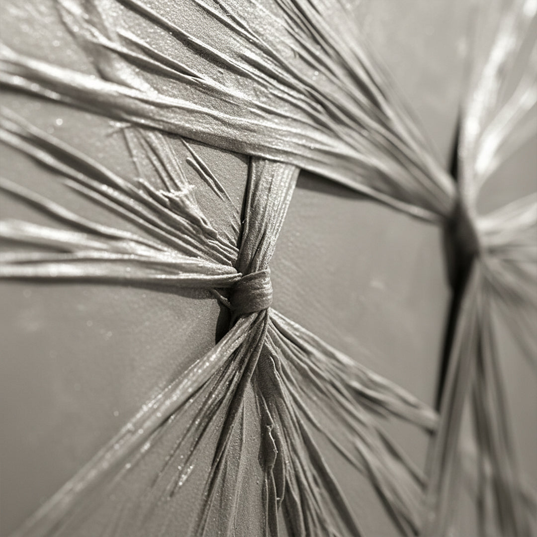 Knots Hand Painted Art Fabric Painting 80*200cm SOASAMPLE009 -  Paintings - ebarza Furniture UAE | Shop Modern Furniture in Abu Dhabi & Dubai - مفروشات ايبازرا في الامارات | تسوق اثاث عصري وديكورات مميزة في دبي وابوظبي