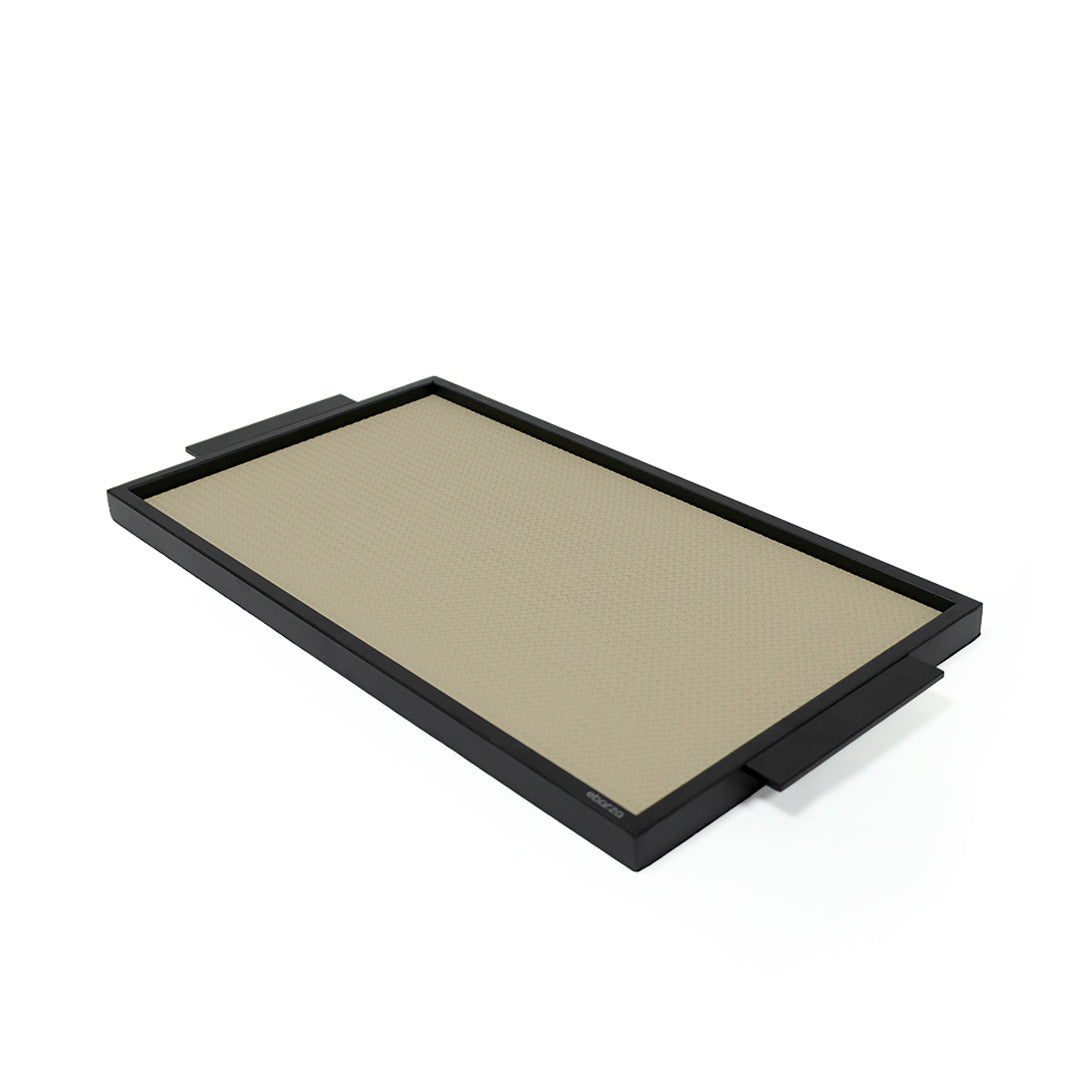 LEATHER & METAL Beige TRAY-L W6047A