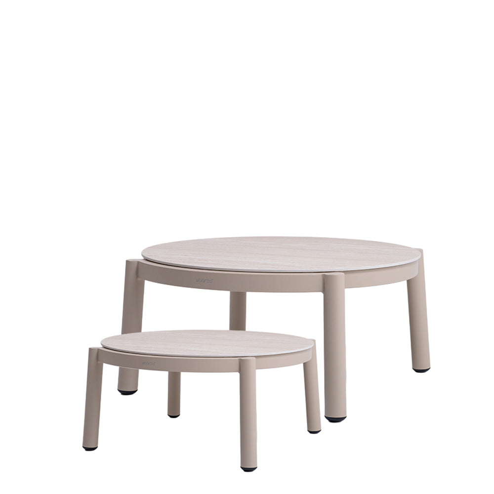 LILLE COFFEE TABLE WITH CERAMIC TOP (L) - AT2030N63CER(L) -  Outdoor Tables - ebarza Furniture UAE | Shop Modern Furniture in Abu Dhabi & Dubai - مفروشات ايبازرا في الامارات | تسوق اثاث عصري وديكورات مميزة في دبي وابوظبي