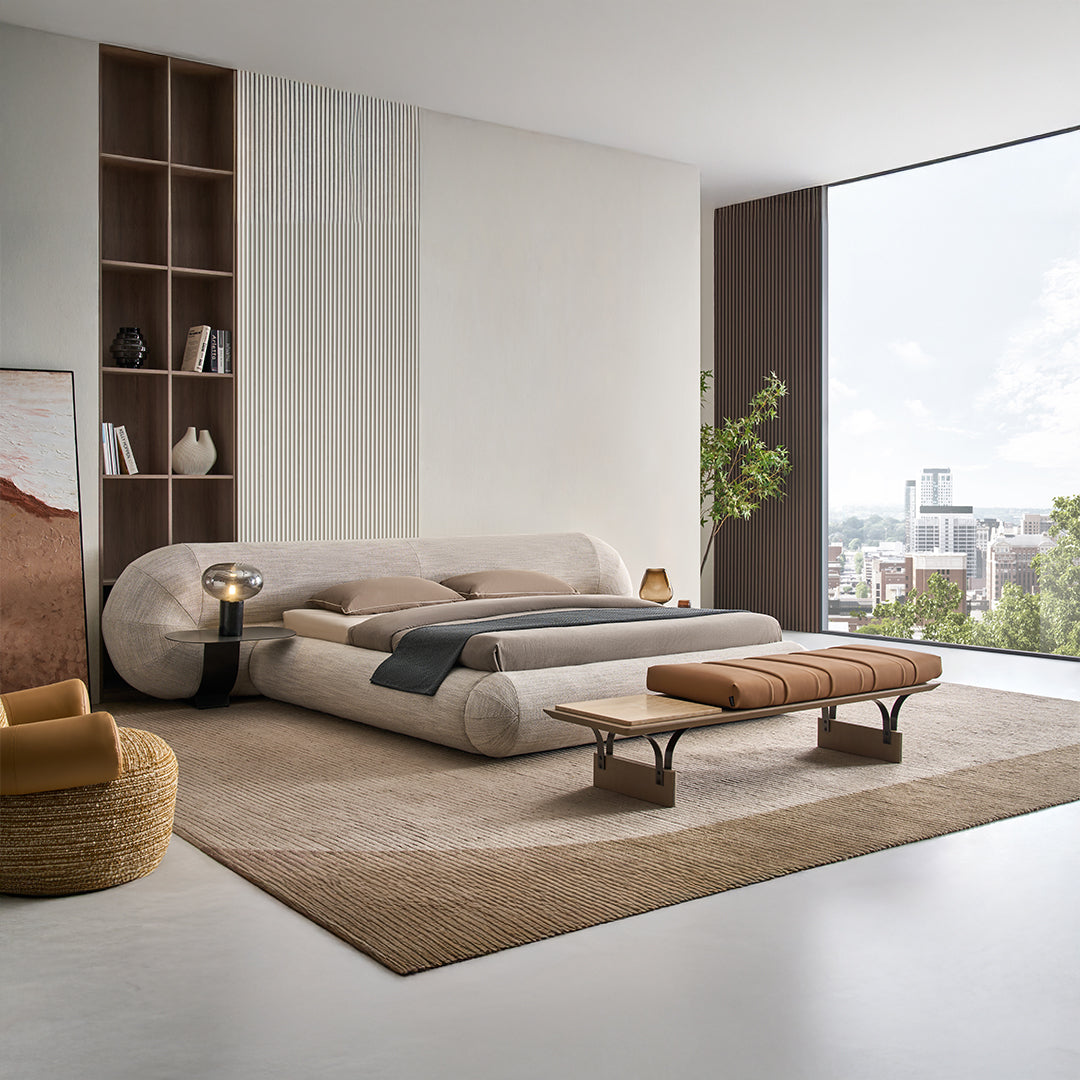 LAISI King Size Bed SF238 king size bed -  Bedsteads - ebarza Furniture UAE | Shop Modern Furniture in Abu Dhabi & Dubai - مفروشات ايبازرا في الامارات | تسوق اثاث عصري وديكورات مميزة في دبي وابوظبي