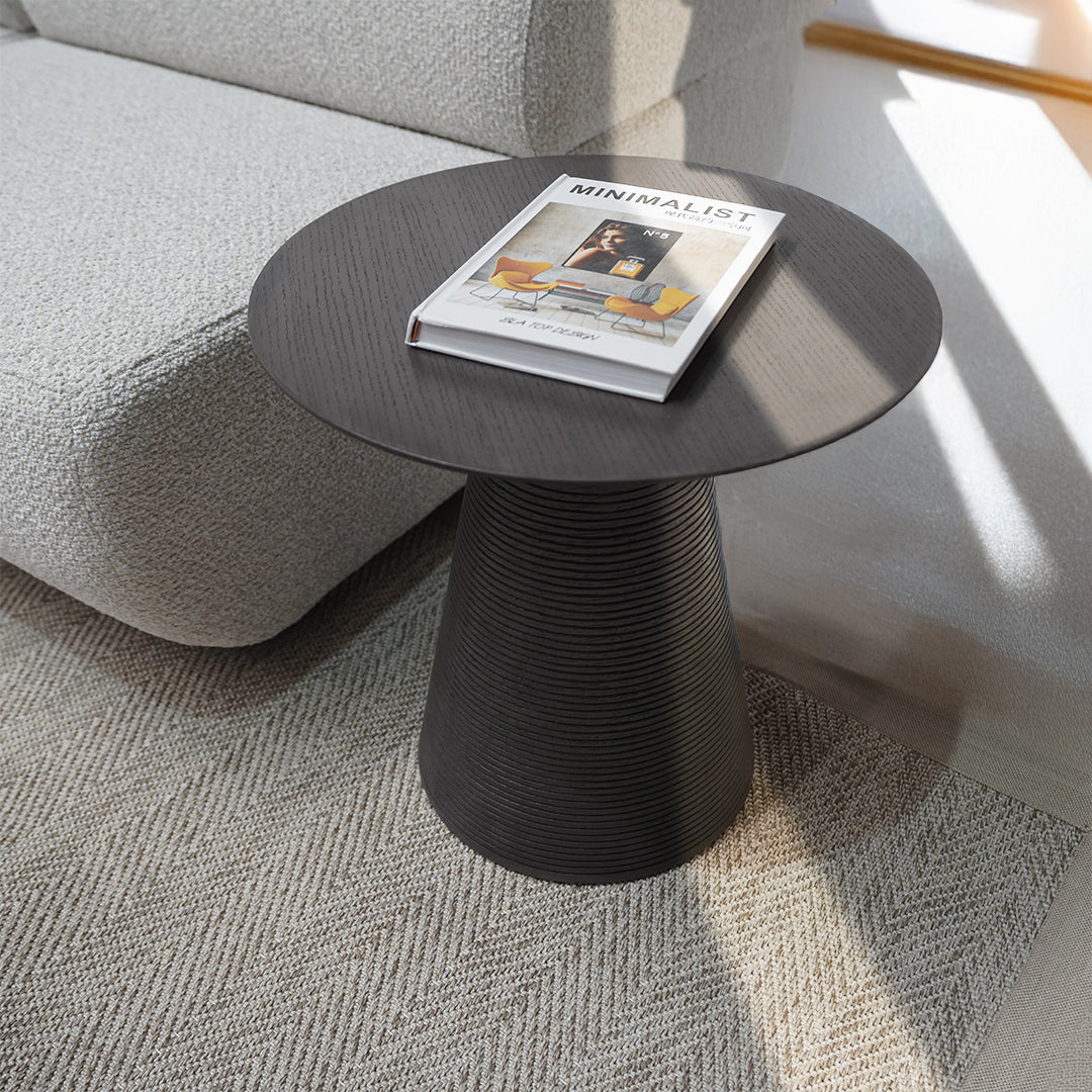 Falun Side Table BSC15164B-Smoke grey -  Side Tables - ebarza Furniture UAE | Shop Modern Furniture in Abu Dhabi & Dubai - مفروشات ايبازرا في الامارات | تسوق اثاث عصري وديكورات مميزة في دبي وابوظبي