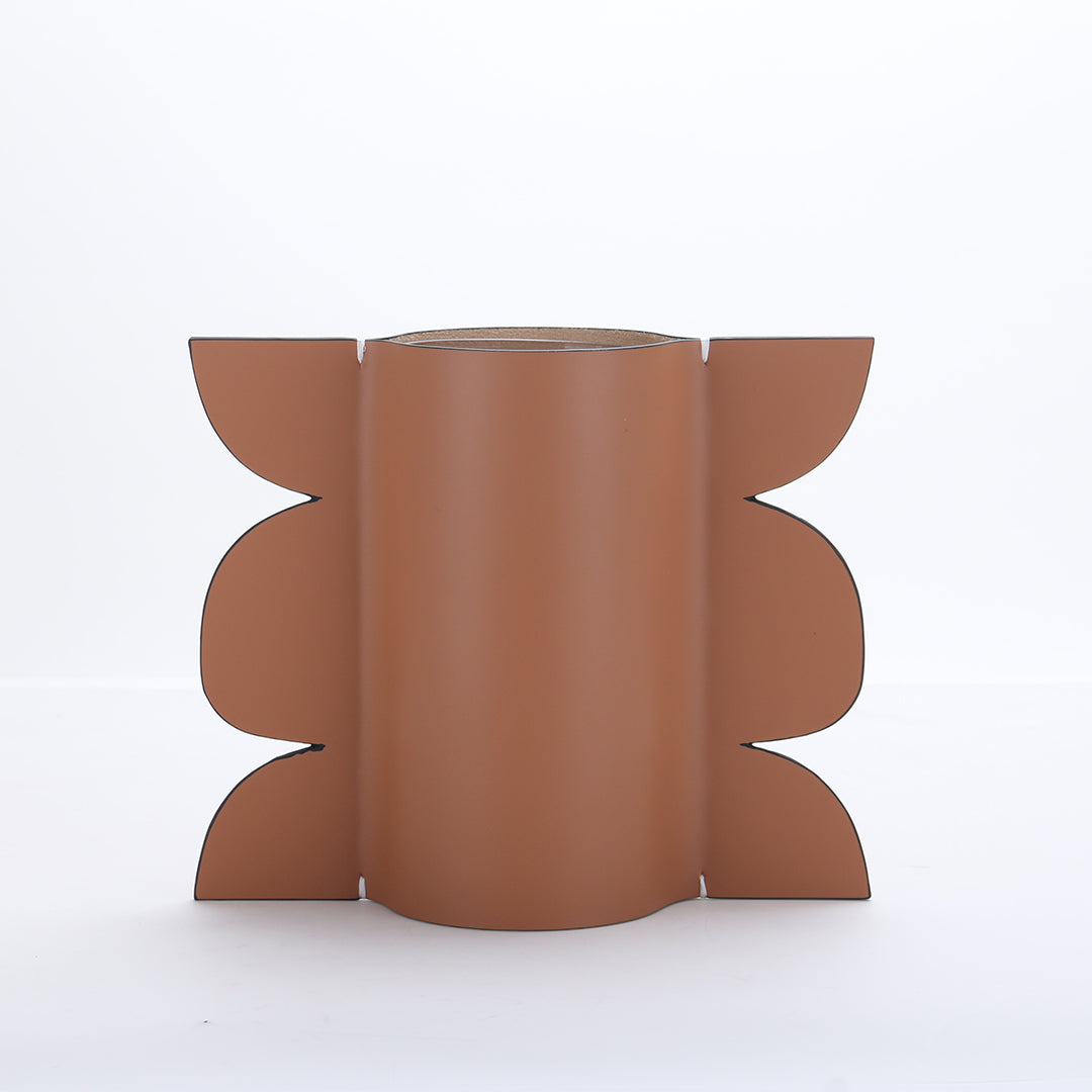 Leather Vase-Dry & Fresh-S KB3009CS -  Vases - ebarza Furniture UAE | Shop Modern Furniture in Abu Dhabi & Dubai - مفروشات ايبازرا في الامارات | تسوق اثاث عصري وديكورات مميزة في دبي وابوظبي