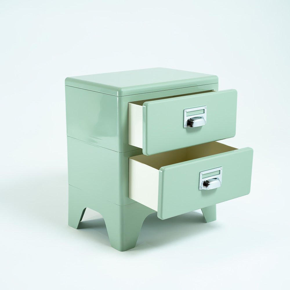 Lighet Green ABS  Side Table/Bedside Table BB-017 -  Side Tables - ebarza Furniture UAE | Shop Modern Furniture in Abu Dhabi & Dubai - مفروشات ايبازرا في الامارات | تسوق اثاث عصري وديكورات مميزة في دبي وابوظبي