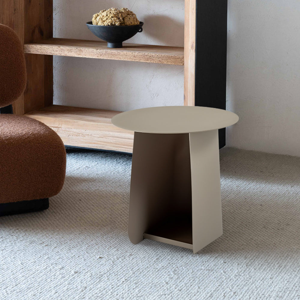 Light Brown Side Table GT-551 -  Side Tables - ebarza Furniture UAE | Shop Modern Furniture in Abu Dhabi & Dubai - مفروشات ايبازرا في الامارات | تسوق اثاث عصري وديكورات مميزة في دبي وابوظبي