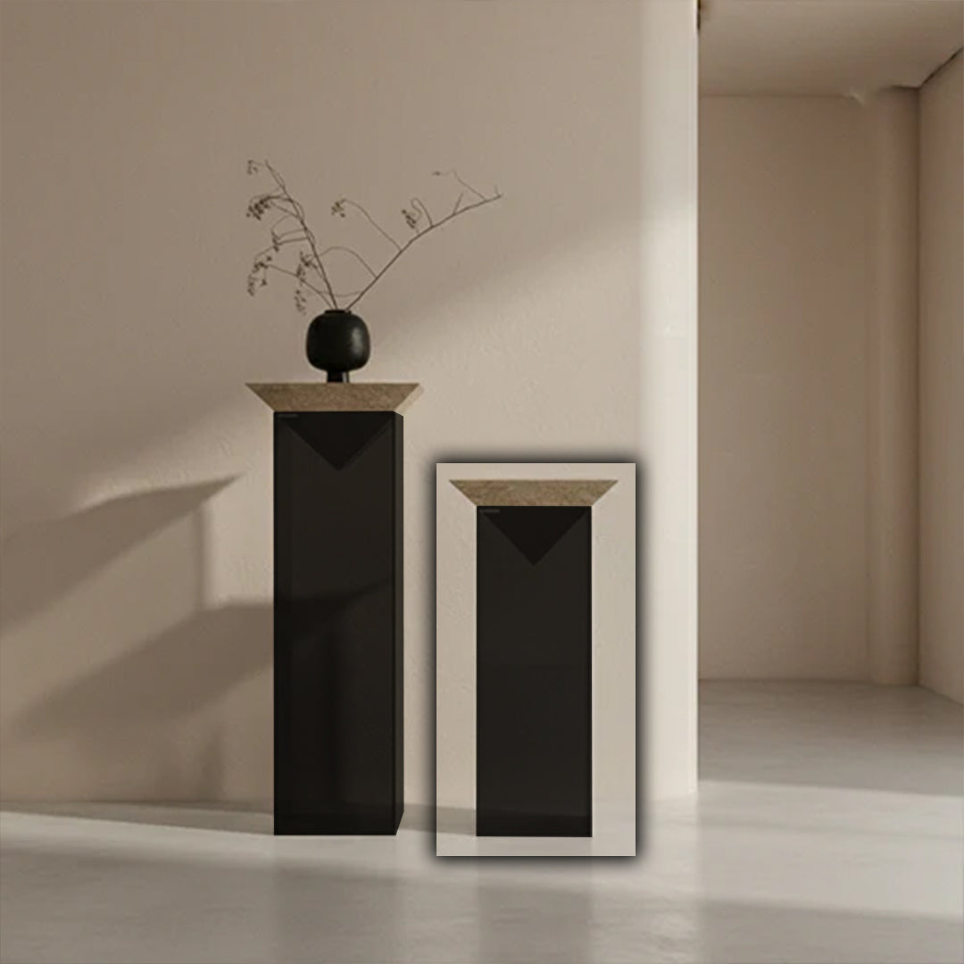 Lilt Artwork Stand/ Side Table  - JK-P06 - Small -  Artwork Stands - ebarza Furniture UAE | Shop Modern Furniture in Abu Dhabi & Dubai - مفروشات ايبازرا في الامارات | تسوق اثاث عصري وديكورات مميزة في دبي وابوظبي