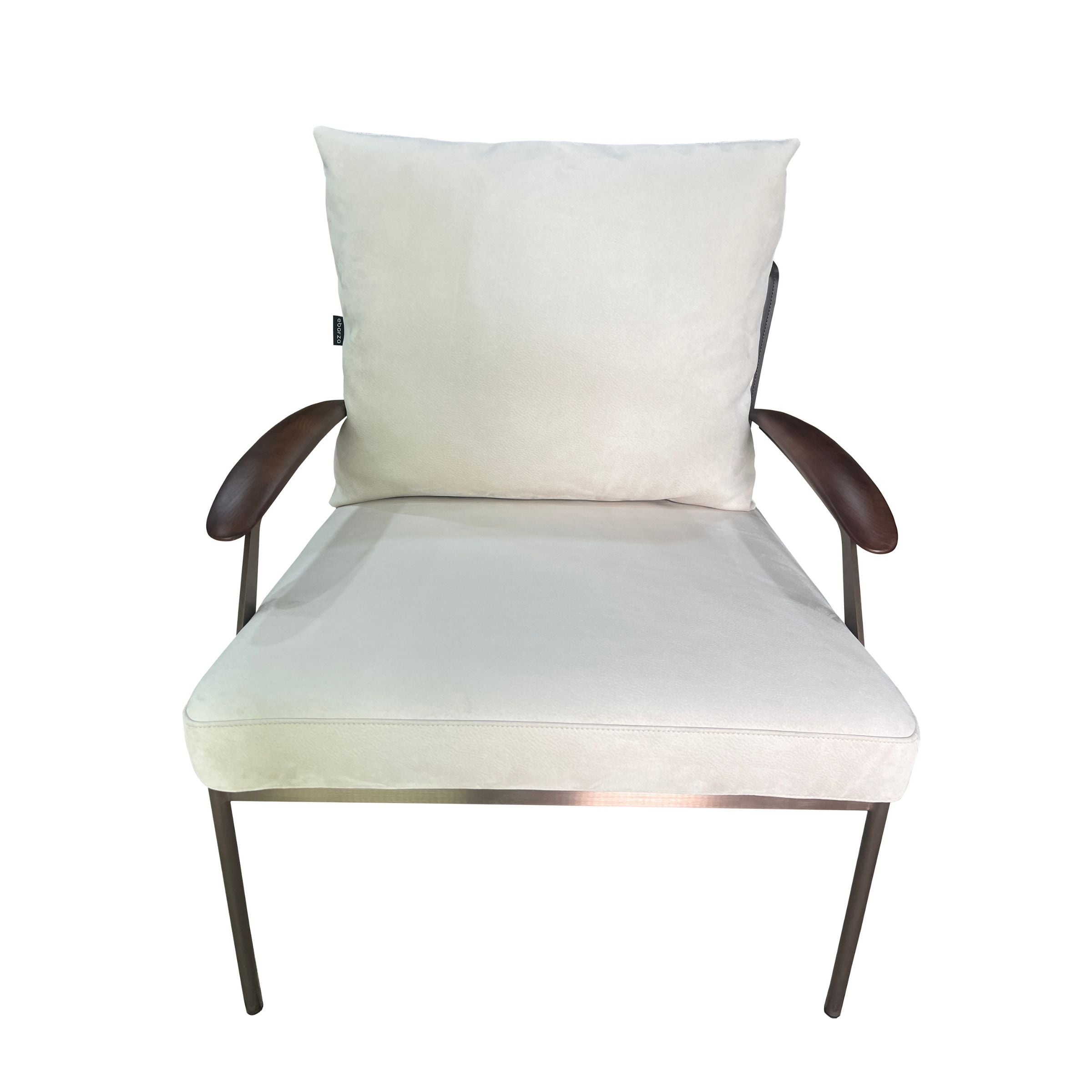 Willow Beige Lounge Chair MLL-A120 -  Lounge Chairs | كرسي صالة ويلو بيج - ebarza Furniture UAE | Shop Modern Furniture in Abu Dhabi & Dubai - مفروشات ايبازرا في الامارات | تسوق اثاث عصري وديكورات مميزة في دبي وابوظبي