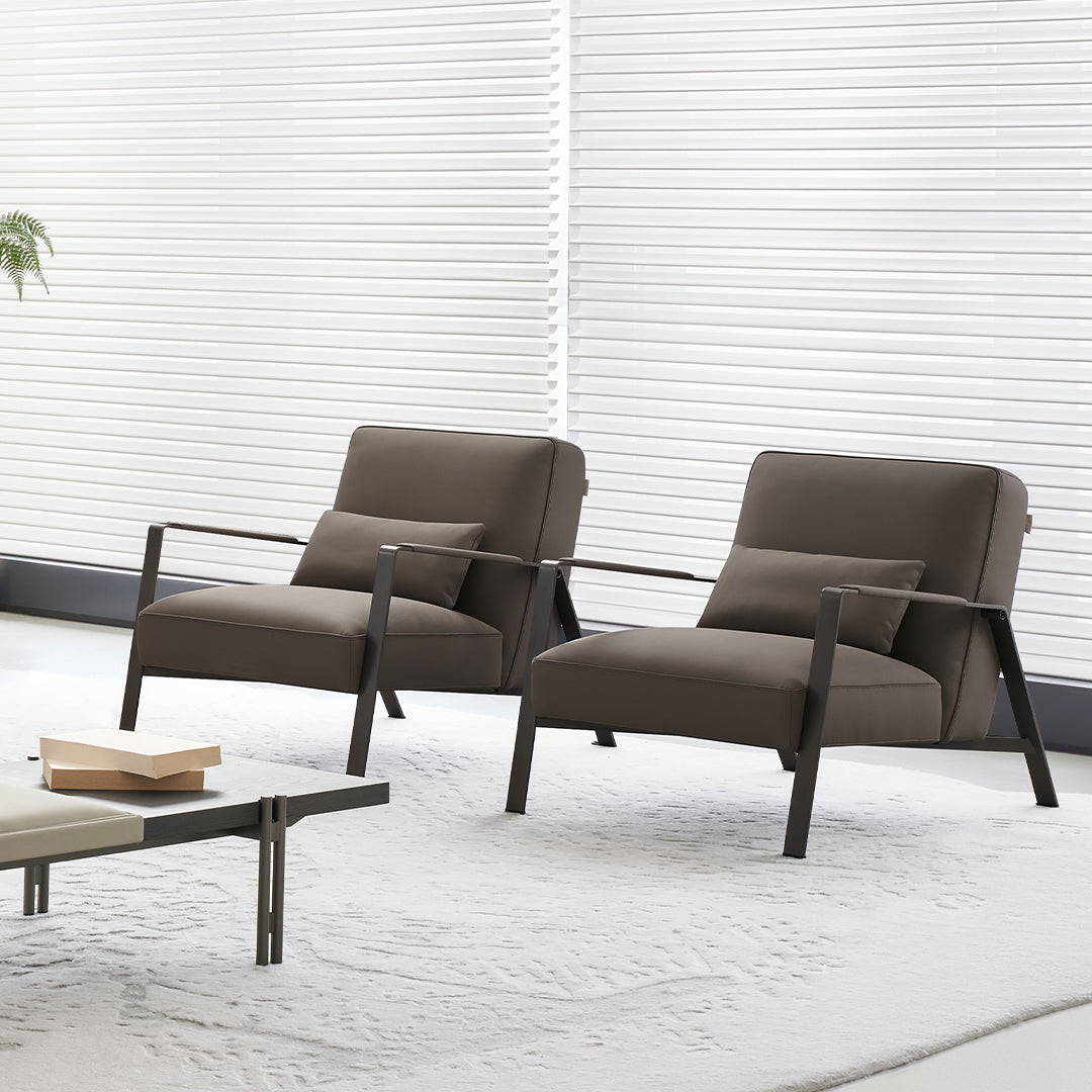 Nexus Lounge Chair AMF-DY218 -  Armchairs - ebarza Furniture UAE | Shop Modern Furniture in Abu Dhabi & Dubai - مفروشات ايبازرا في الامارات | تسوق اثاث عصري وديكورات مميزة في دبي وابوظبي