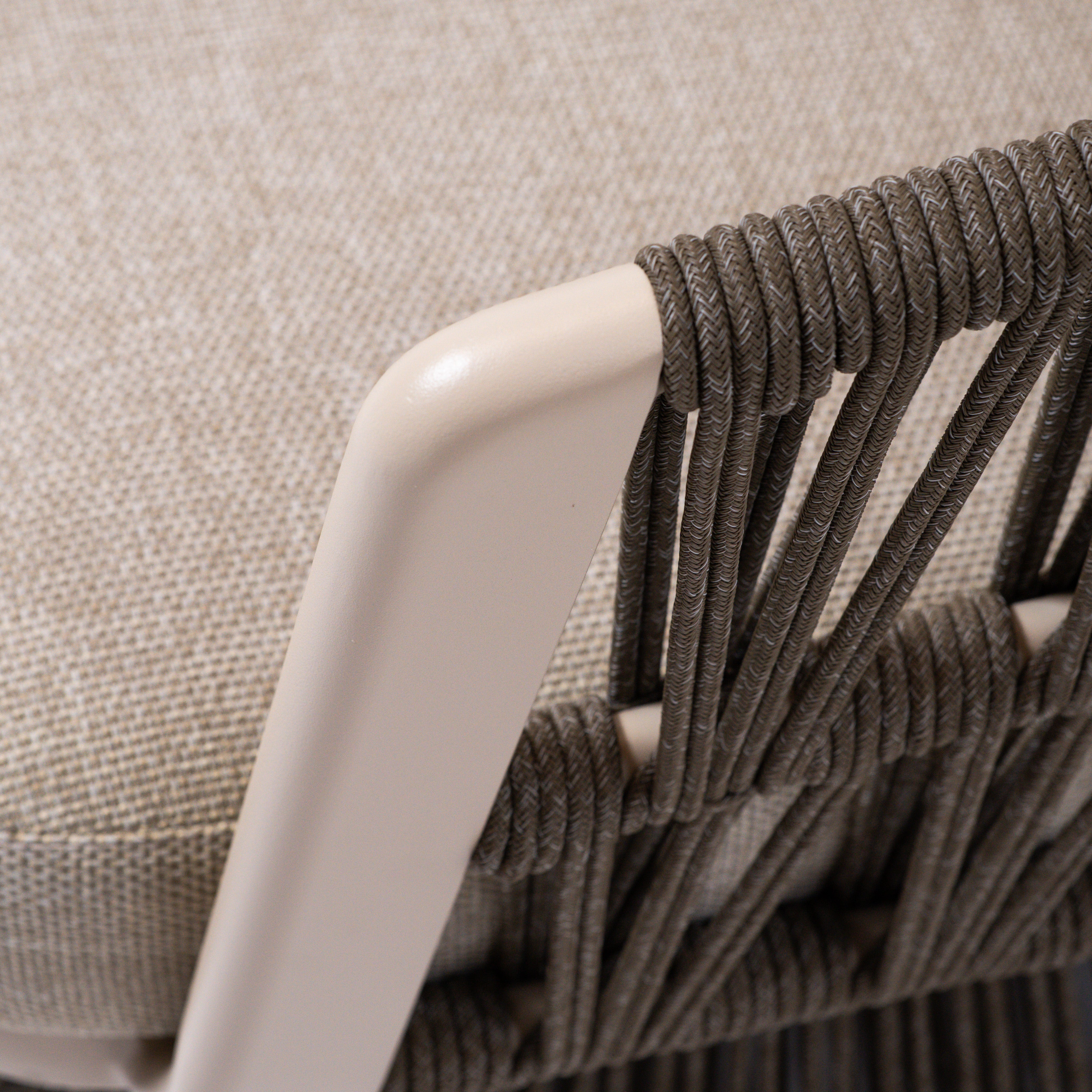 MARRAKECH SWIVEL LOUNGE ARMCHAIR W/SEAT AND BACK CUSHION - AC5879N94ROP -  Armchairs - ebarza Furniture UAE | Shop Modern Furniture in Abu Dhabi & Dubai - مفروشات ايبازرا في الامارات | تسوق اثاث عصري وديكورات مميزة في دبي وابوظبي