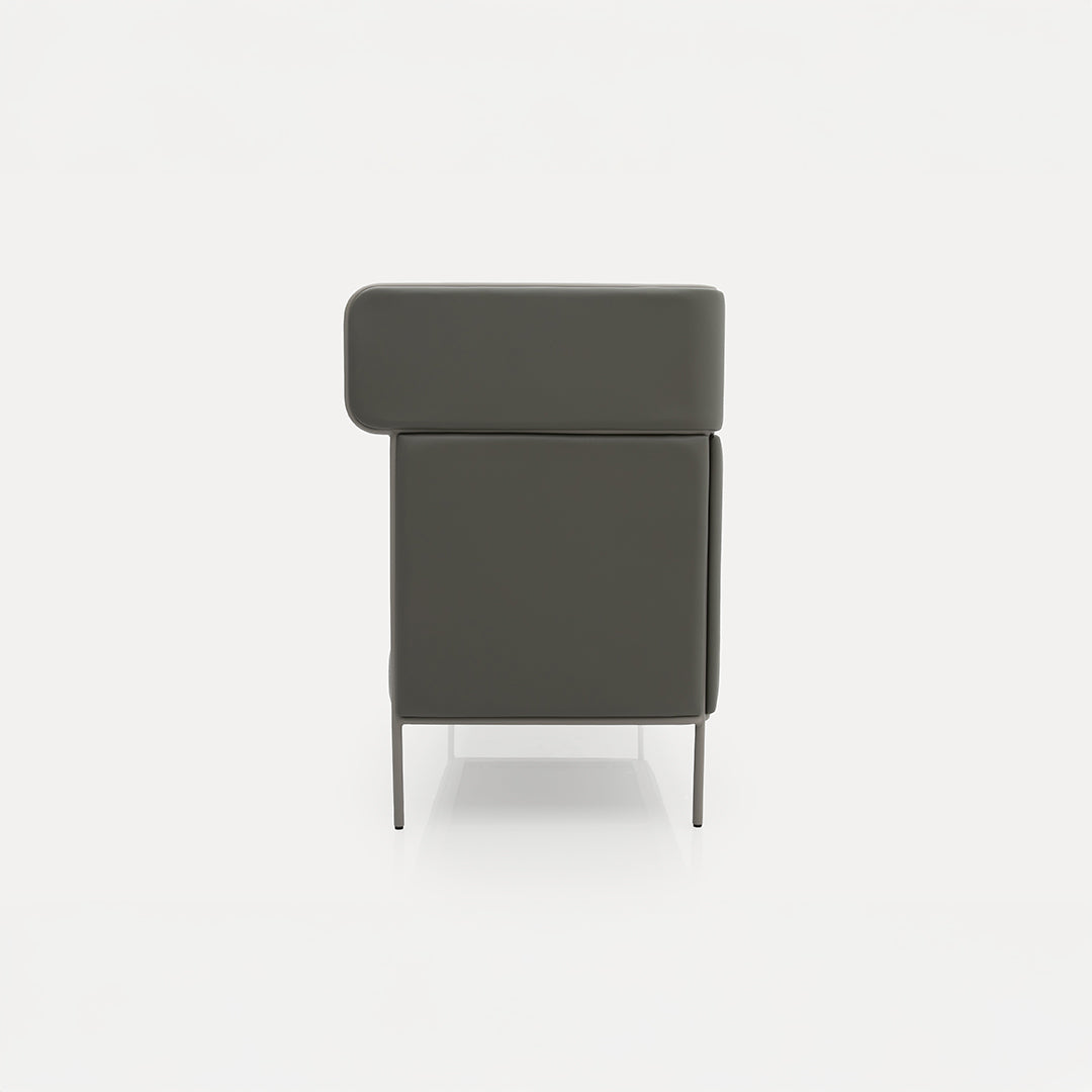 Pre-order 120 Days Delivery MAX 2 Seater-High Back Sofa -  Sofas - ebarza Furniture UAE | Shop Modern Furniture in Abu Dhabi & Dubai - مفروشات ايبازرا في الامارات | تسوق اثاث عصري وديكورات مميزة في دبي وابوظبي