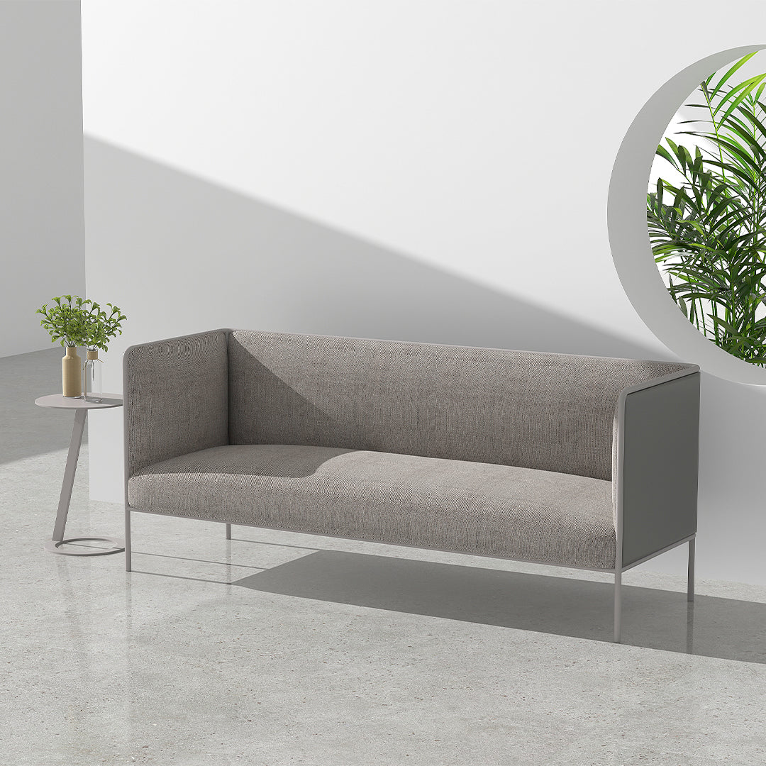 MAX 3-Seater-Low Back Sofa -  Sofas - ebarza Furniture UAE | Shop Modern Furniture in Abu Dhabi & Dubai - مفروشات ايبازرا في الامارات | تسوق اثاث عصري وديكورات مميزة في دبي وابوظبي