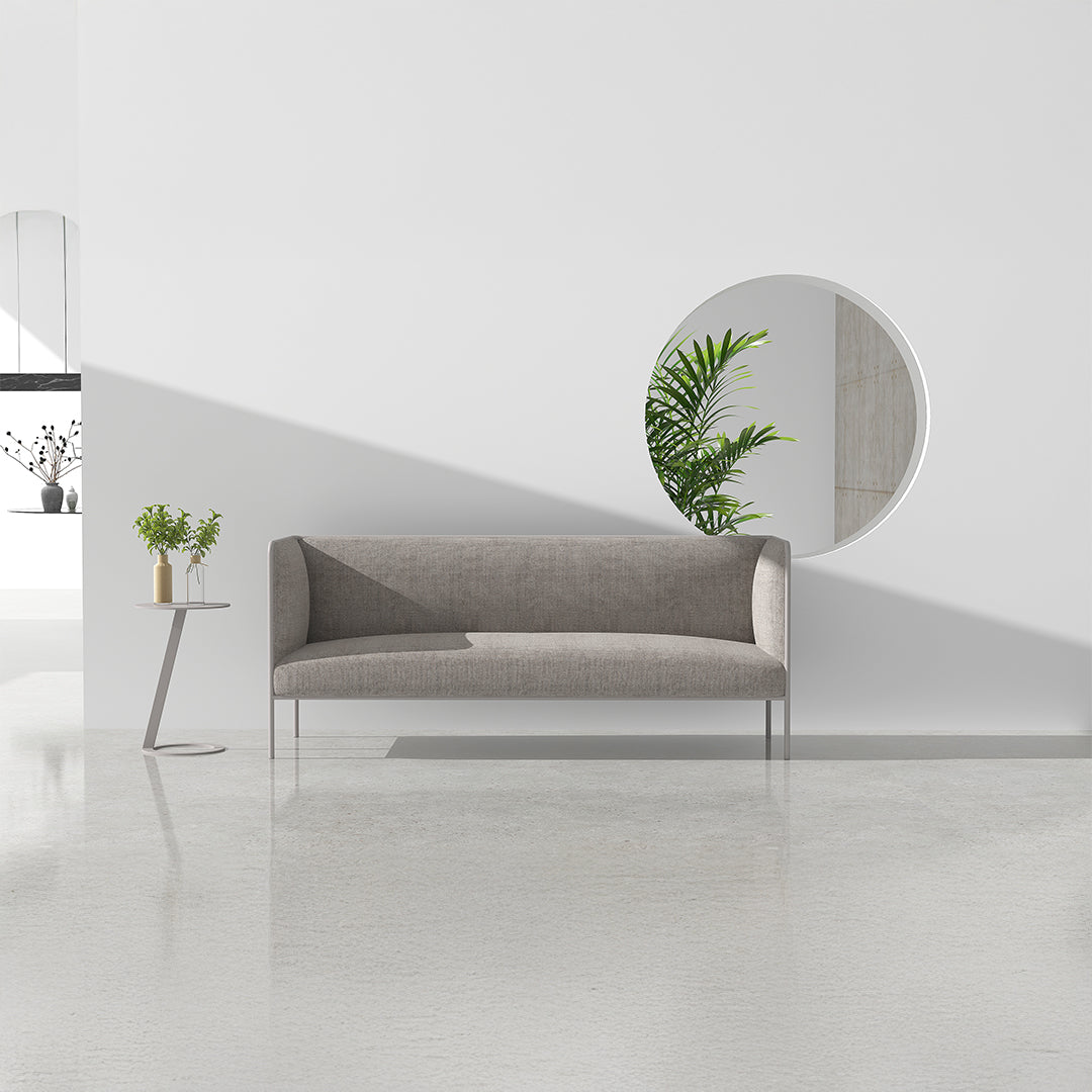 MAX 3-Seater-Low Back Sofa -  Sofas - ebarza Furniture UAE | Shop Modern Furniture in Abu Dhabi & Dubai - مفروشات ايبازرا في الامارات | تسوق اثاث عصري وديكورات مميزة في دبي وابوظبي