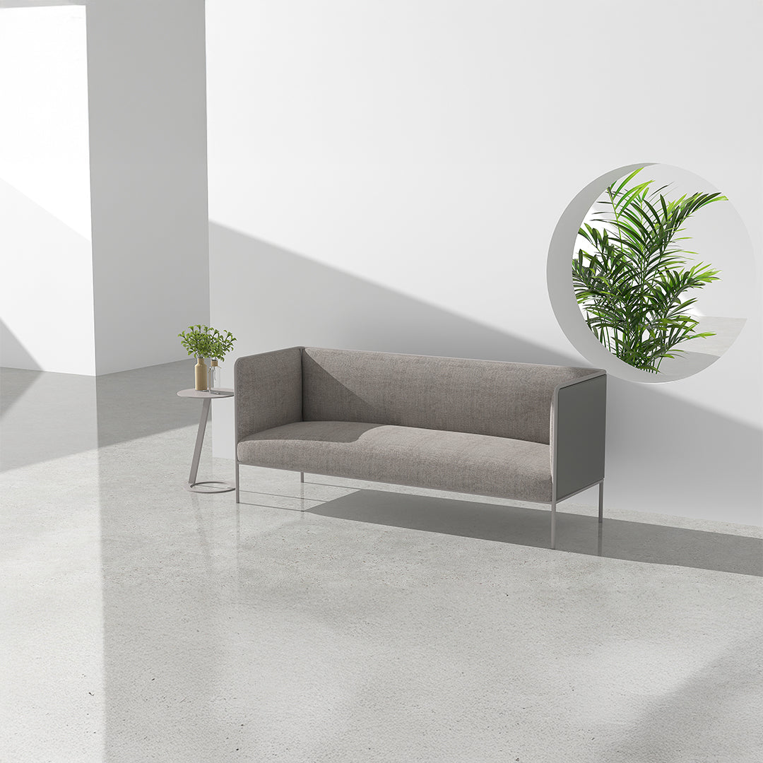 MAX 3-Seater-Low Back Sofa -  Sofas - ebarza Furniture UAE | Shop Modern Furniture in Abu Dhabi & Dubai - مفروشات ايبازرا في الامارات | تسوق اثاث عصري وديكورات مميزة في دبي وابوظبي