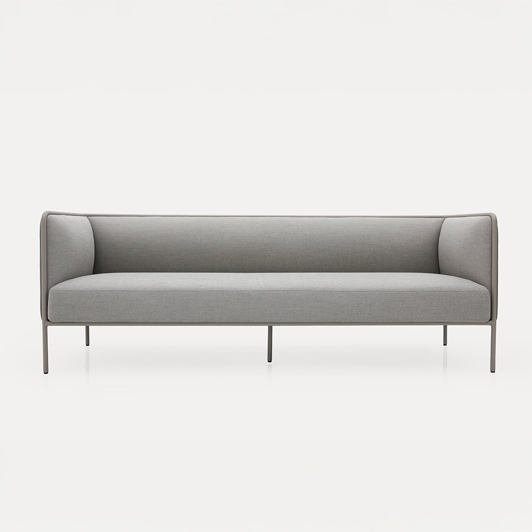 Pre-order 120 Days Delivery MAX 3 Seater-Low Back Sofa -  Sofas - ebarza Furniture UAE | Shop Modern Furniture in Abu Dhabi & Dubai - مفروشات ايبازرا في الامارات | تسوق اثاث عصري وديكورات مميزة في دبي وابوظبي