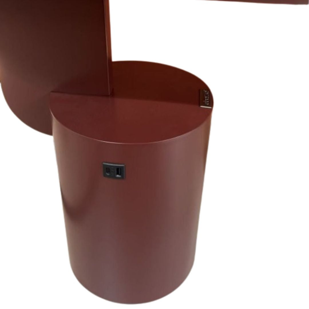 Pre-order 45 Days Delivery Marsala Side Table/Floor Lamp JK-D256 -  Bedside Tables - ebarza Furniture UAE | Shop Modern Furniture in Abu Dhabi & Dubai - مفروشات ايبازرا في الامارات | تسوق اثاث عصري وديكورات مميزة في دبي وابوظبي