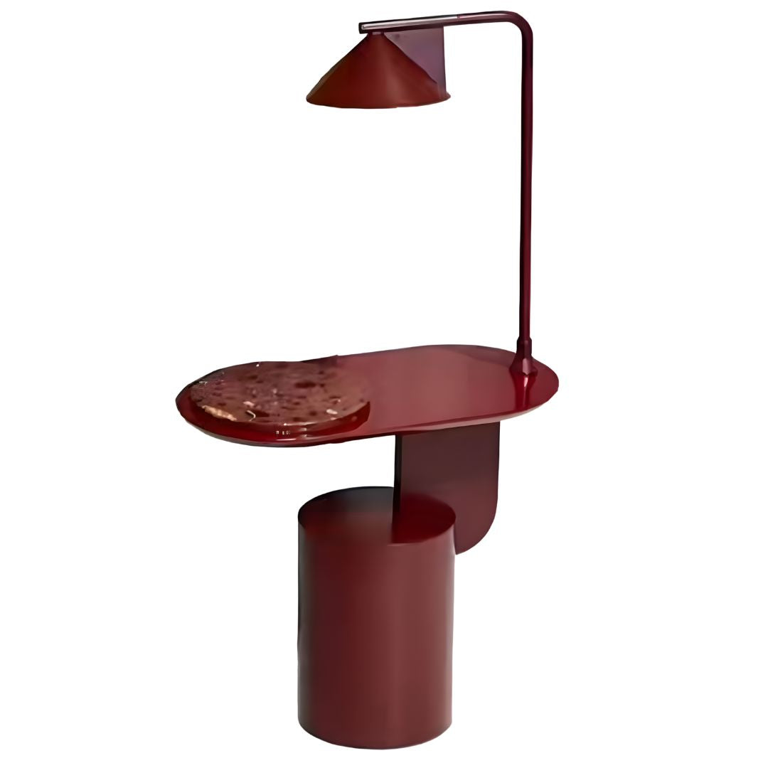 Pre-order 45 Days Delivery Marsala Side Table/Floor Lamp JK-D256 -  Bedside Tables - ebarza Furniture UAE | Shop Modern Furniture in Abu Dhabi & Dubai - مفروشات ايبازرا في الامارات | تسوق اثاث عصري وديكورات مميزة في دبي وابوظبي