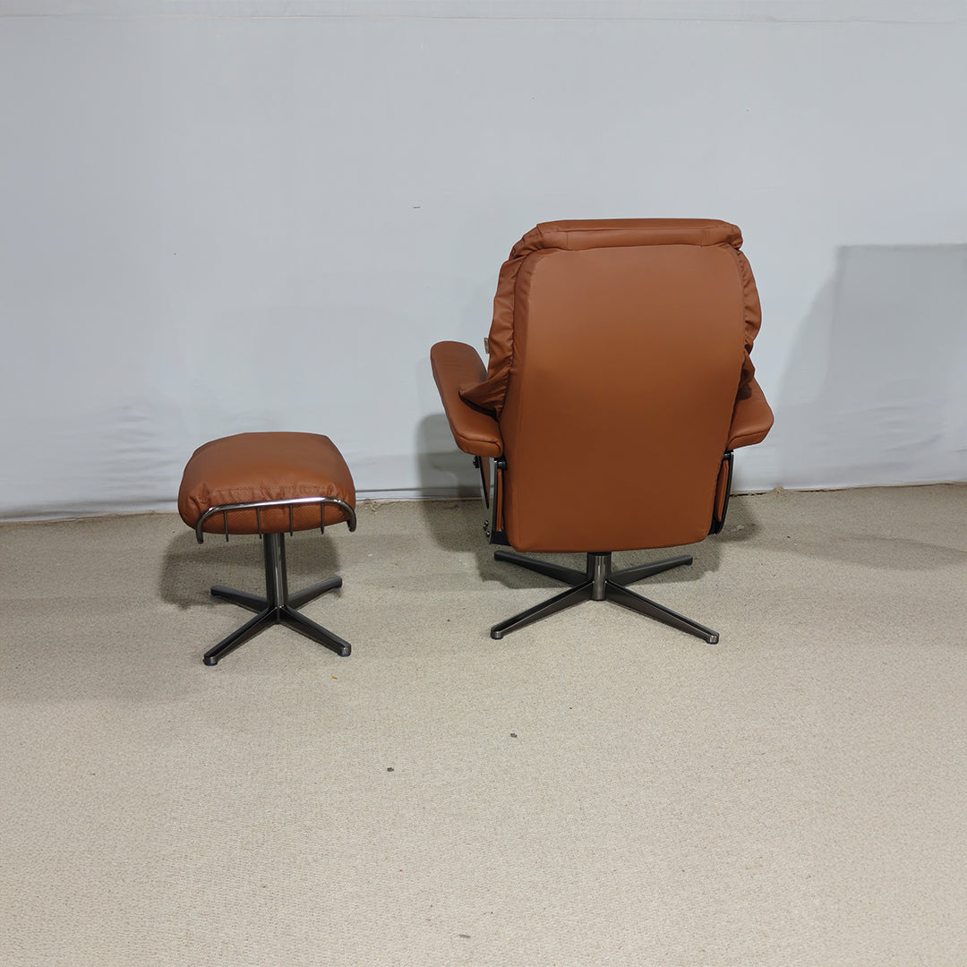 Meridian Lounge Chair with Ottoman F-2286C -  Lounge Chairs - ebarza Furniture UAE | Shop Modern Furniture in Abu Dhabi & Dubai - مفروشات ايبازرا في الامارات | تسوق اثاث عصري وديكورات مميزة في دبي وابوظبي