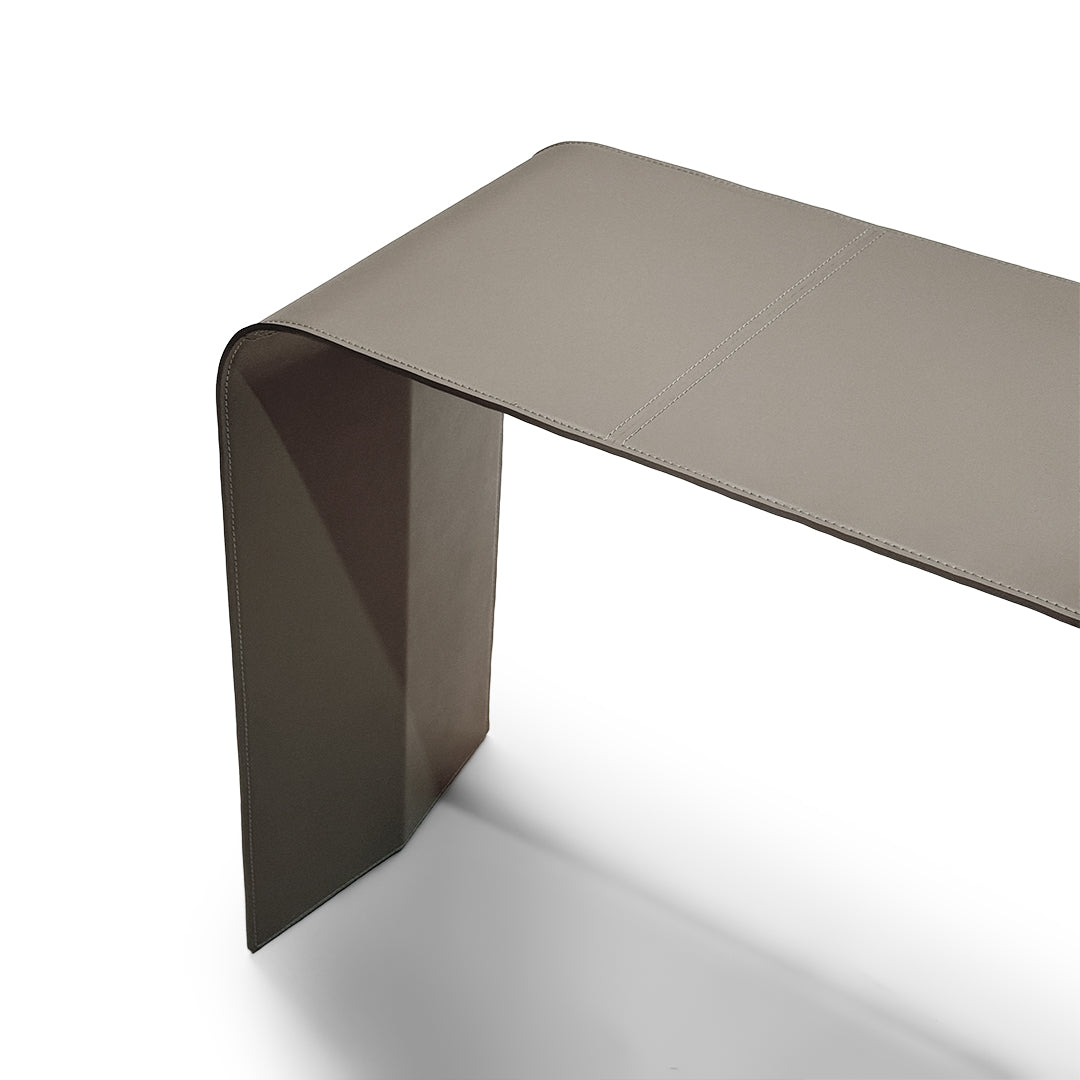 Microfiber Hard Leather Console Table DO-251 -  Consoles - ebarza Furniture UAE | Shop Modern Furniture in Abu Dhabi & Dubai - مفروشات ايبازرا في الامارات | تسوق اثاث عصري وديكورات مميزة في دبي وابوظبي