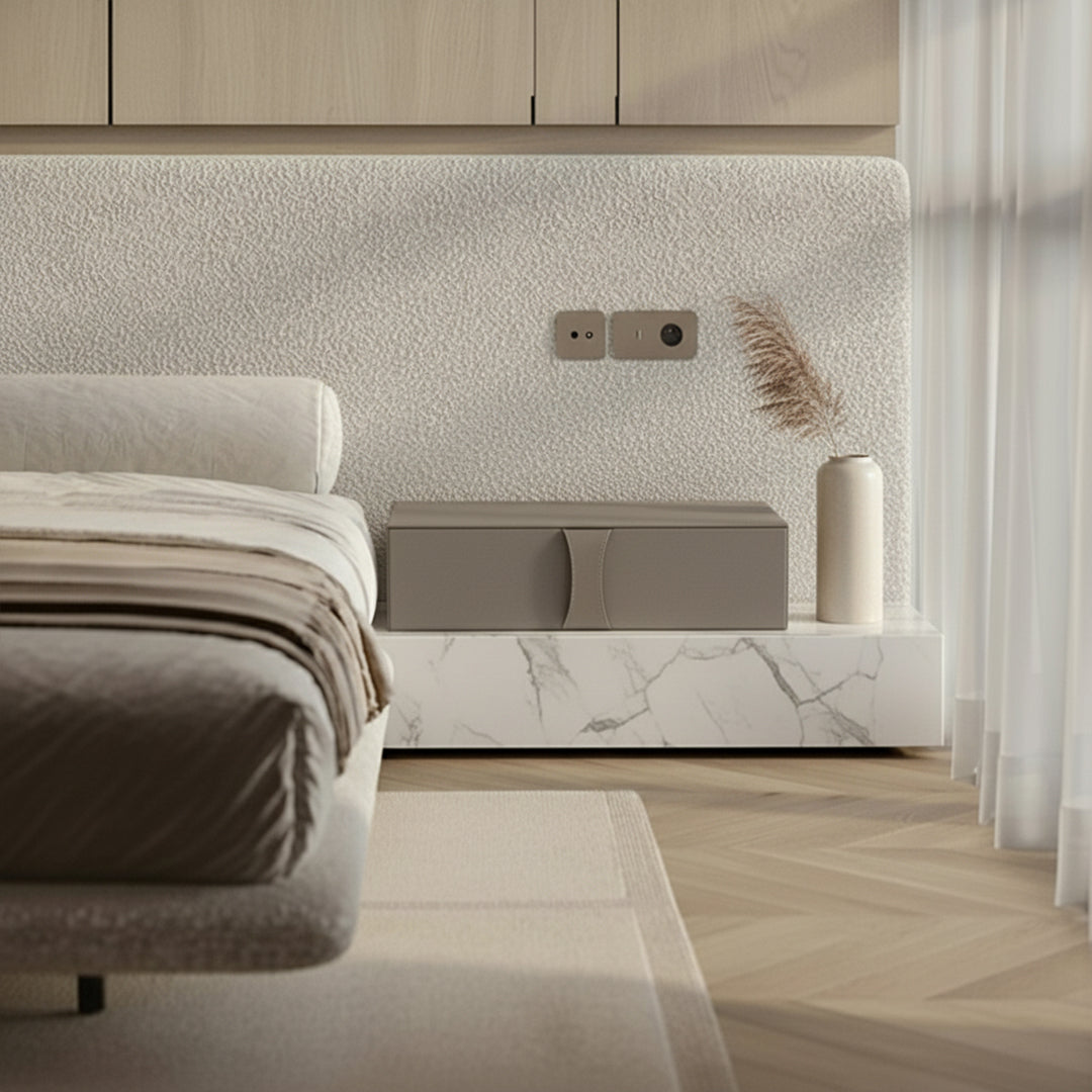 Microfiber Hard Leather Drawer Box TSA555-DR -  Decorative Boxes - ebarza Furniture UAE | Shop Modern Furniture in Abu Dhabi & Dubai - مفروشات ايبازرا في الامارات | تسوق اثاث عصري وديكورات مميزة في دبي وابوظبي