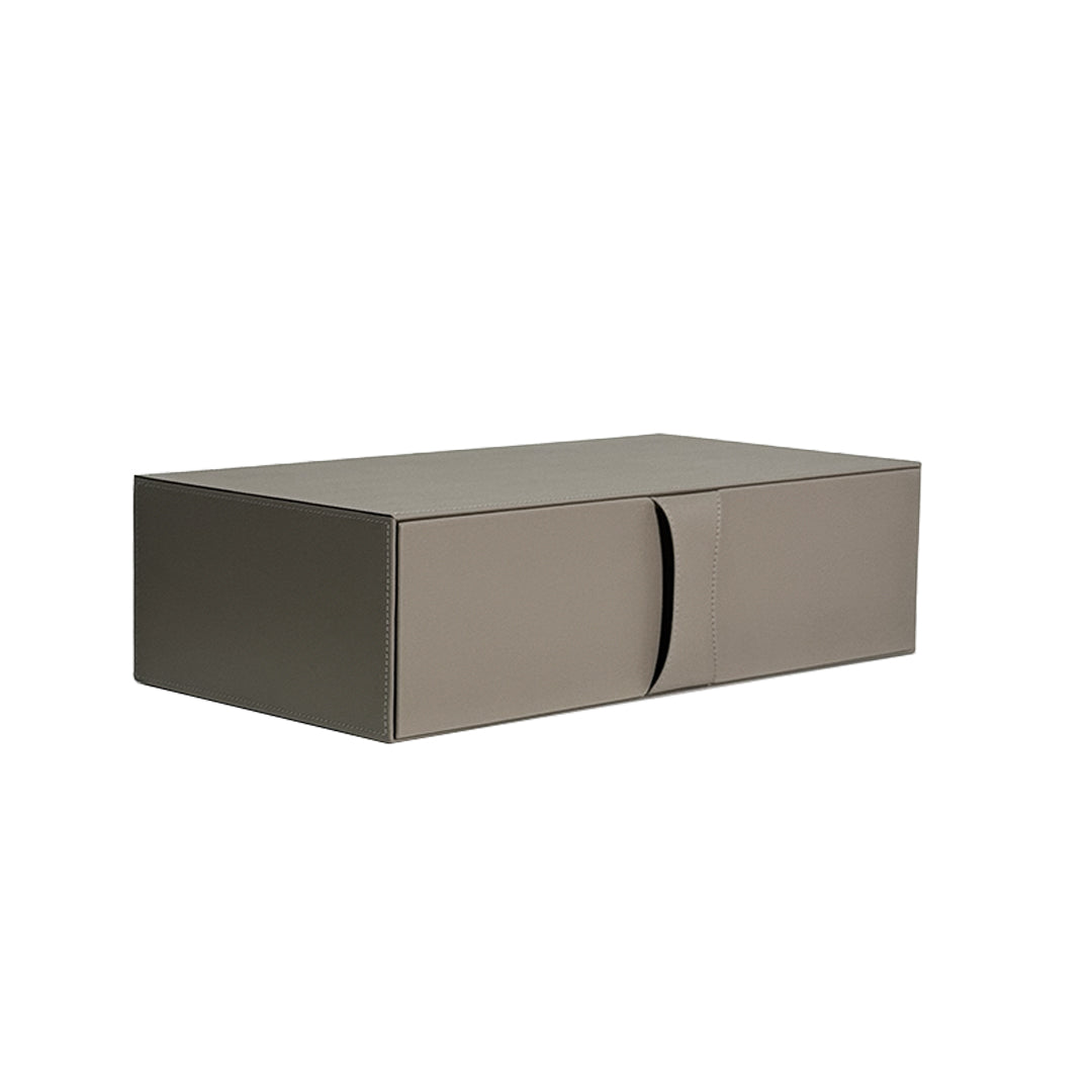 Microfiber Hard Leather Drawer Box TSA555-DR -  Decorative Boxes - ebarza Furniture UAE | Shop Modern Furniture in Abu Dhabi & Dubai - مفروشات ايبازرا في الامارات | تسوق اثاث عصري وديكورات مميزة في دبي وابوظبي