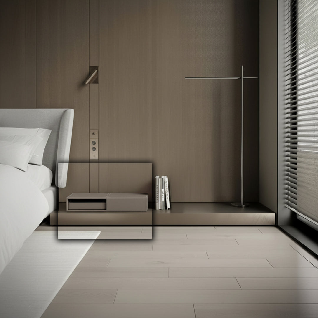 Microfiber Hard Leather Storage Box 259-DR -  Decorative Boxes - ebarza Furniture UAE | Shop Modern Furniture in Abu Dhabi & Dubai - مفروشات ايبازرا في الامارات | تسوق اثاث عصري وديكورات مميزة في دبي وابوظبي