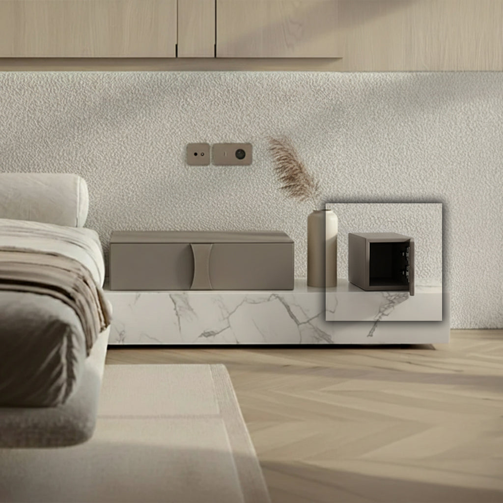 Microfiber Hard Leather Storage Box DR-251-Q