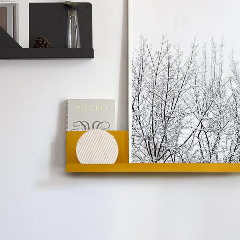 Mid Century Classic Wall Shelf Ch-038-Ginger -  Shelves - ebarza Furniture UAE | Shop Modern Furniture in Abu Dhabi & Dubai - مفروشات ايبازرا في الامارات | تسوق اثاث عصري وديكورات مميزة في دبي وابوظبي