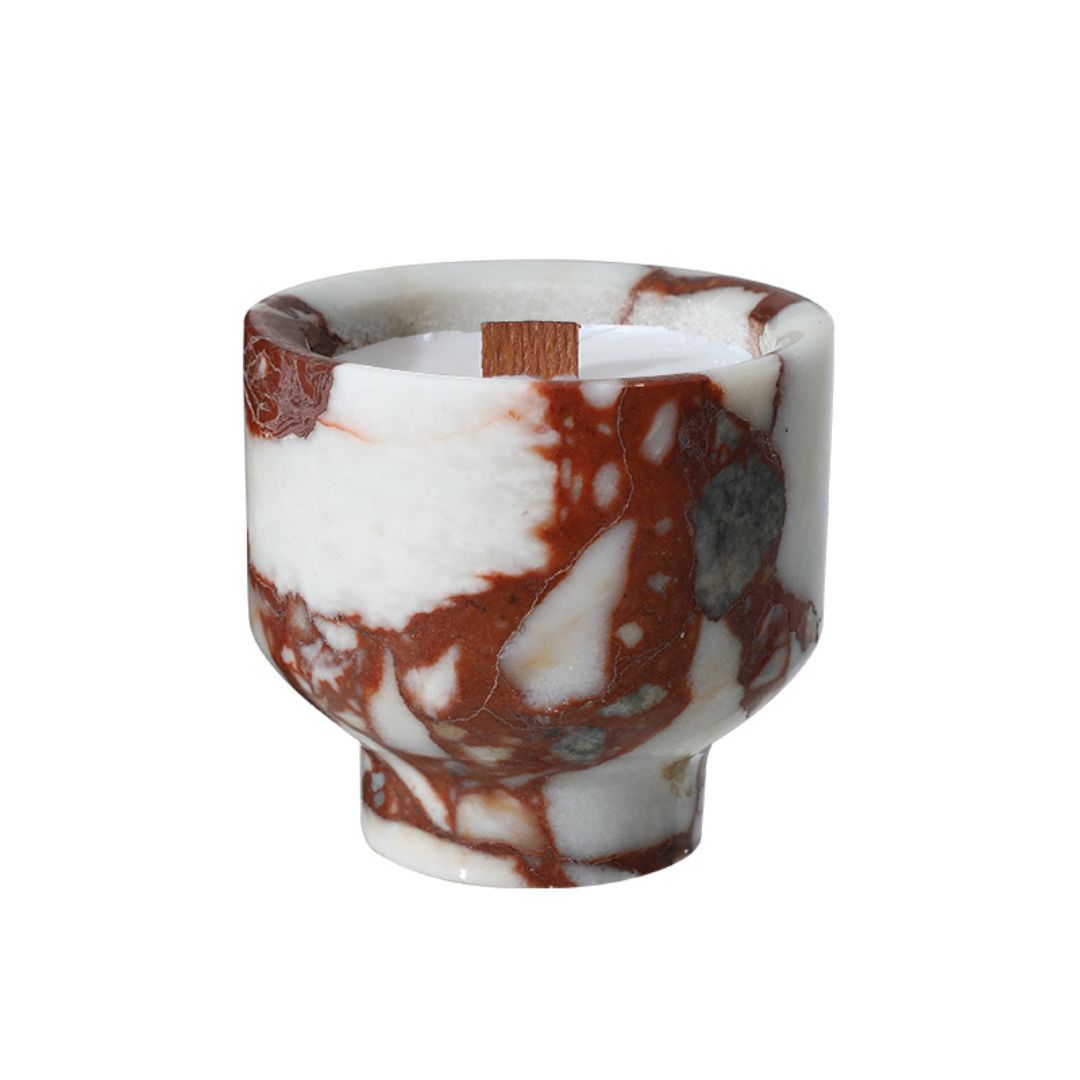 Volcano Natural Stone Candle Cup - FF-T25014