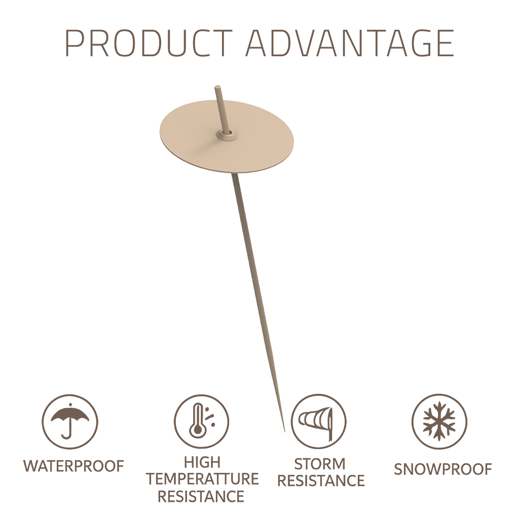 Priky Outdoor Lamp LWC574-A -  Outdoor lightings - ebarza Furniture UAE | Shop Modern Furniture in Abu Dhabi & Dubai - مفروشات ايبازرا في الامارات | تسوق اثاث عصري وديكورات مميزة في دبي وابوظبي