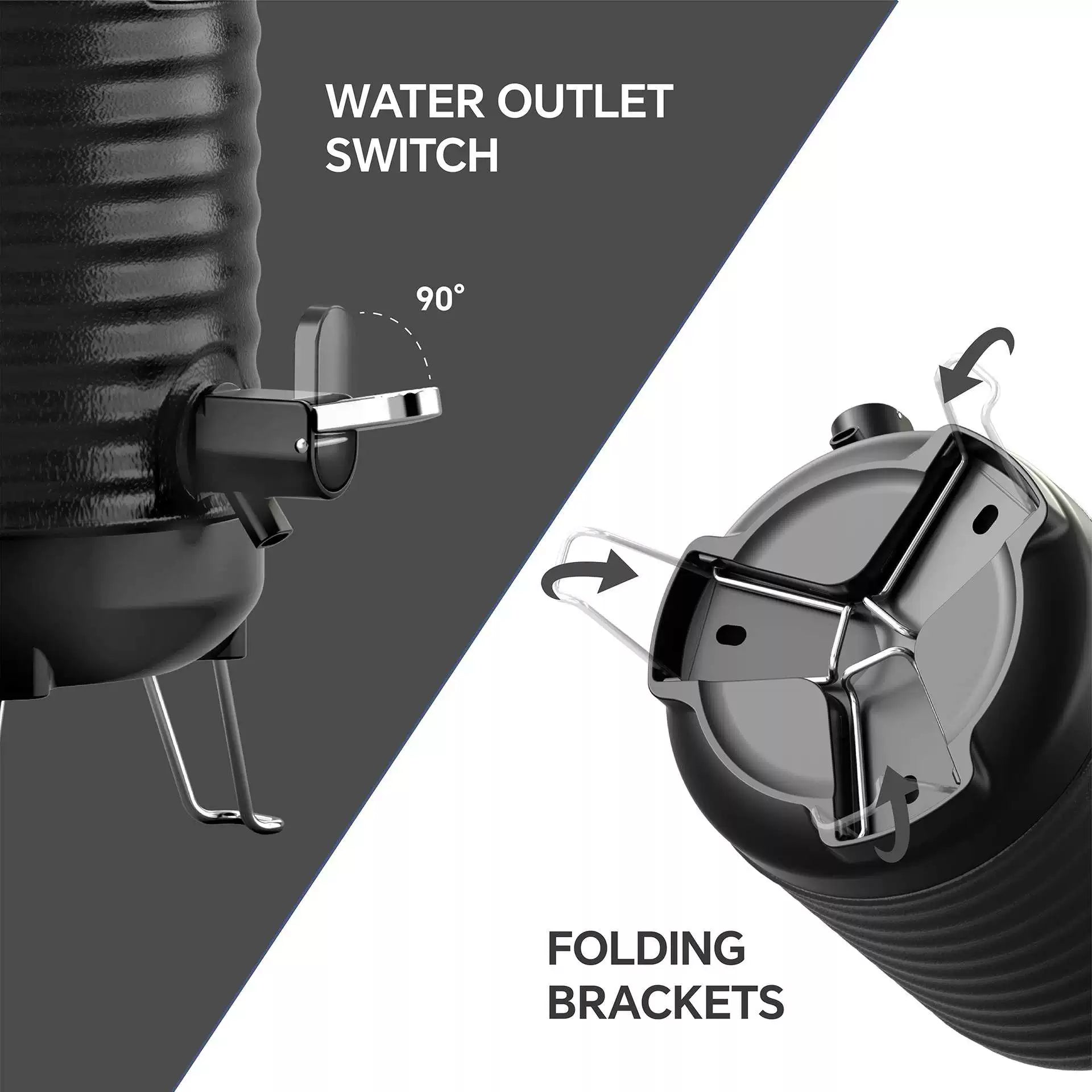 Pre-order 15 Days Delivery Deke Water Jar 5L-Green SHALDK170HMGR -  Drinkware - ebarza Furniture UAE | Shop Modern Furniture in Abu Dhabi & Dubai - مفروشات ايبازرا في الامارات | تسوق اثاث عصري وديكورات مميزة في دبي وابوظبي