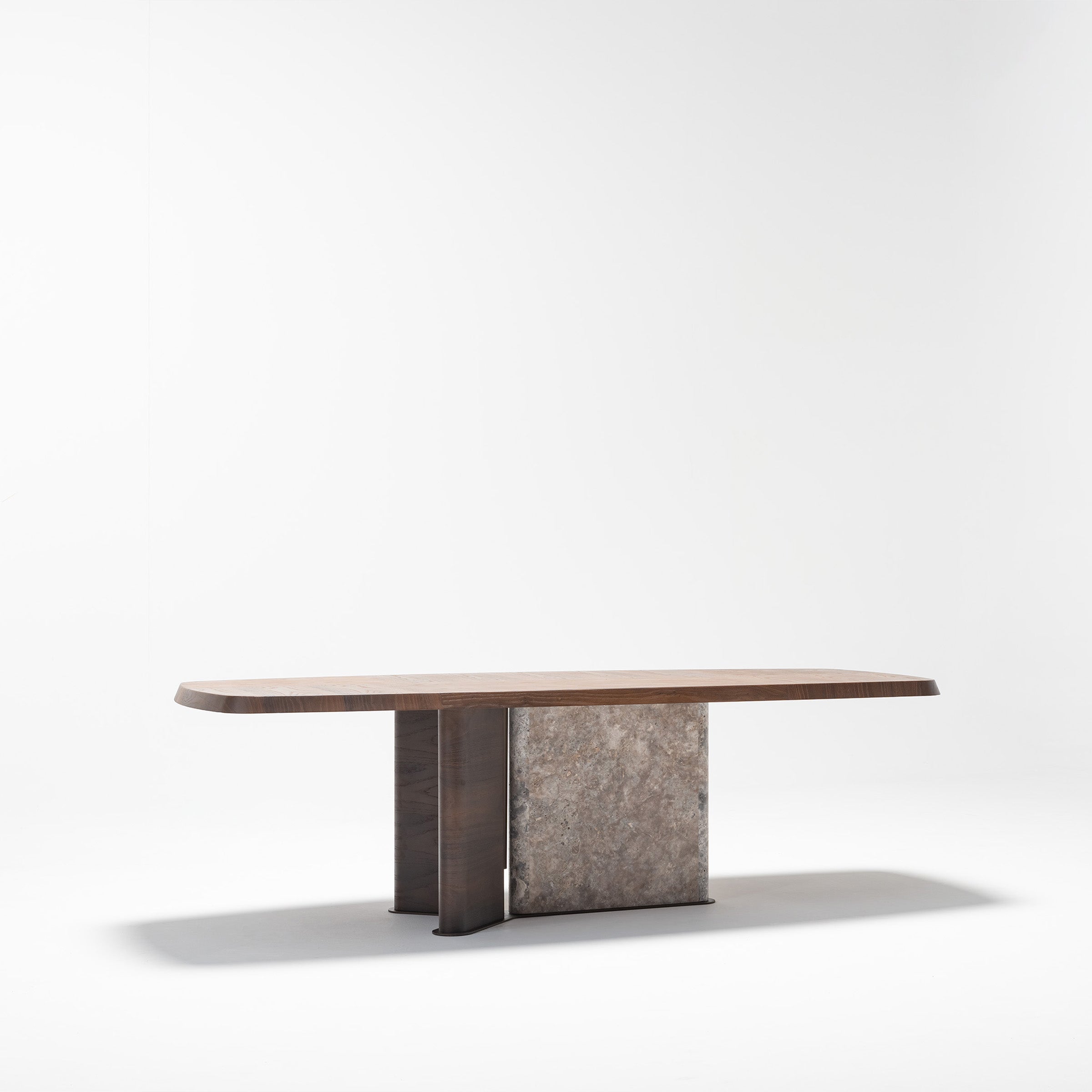 ODEON DINING TABLE 2.78 OD-DT-001 -  Dining Tables | أوديون طاولة طعام - ebarza Furniture UAE | Shop Modern Furniture in Abu Dhabi & Dubai - مفروشات ايبازرا في الامارات | تسوق اثاث عصري وديكورات مميزة في دبي وابوظبي