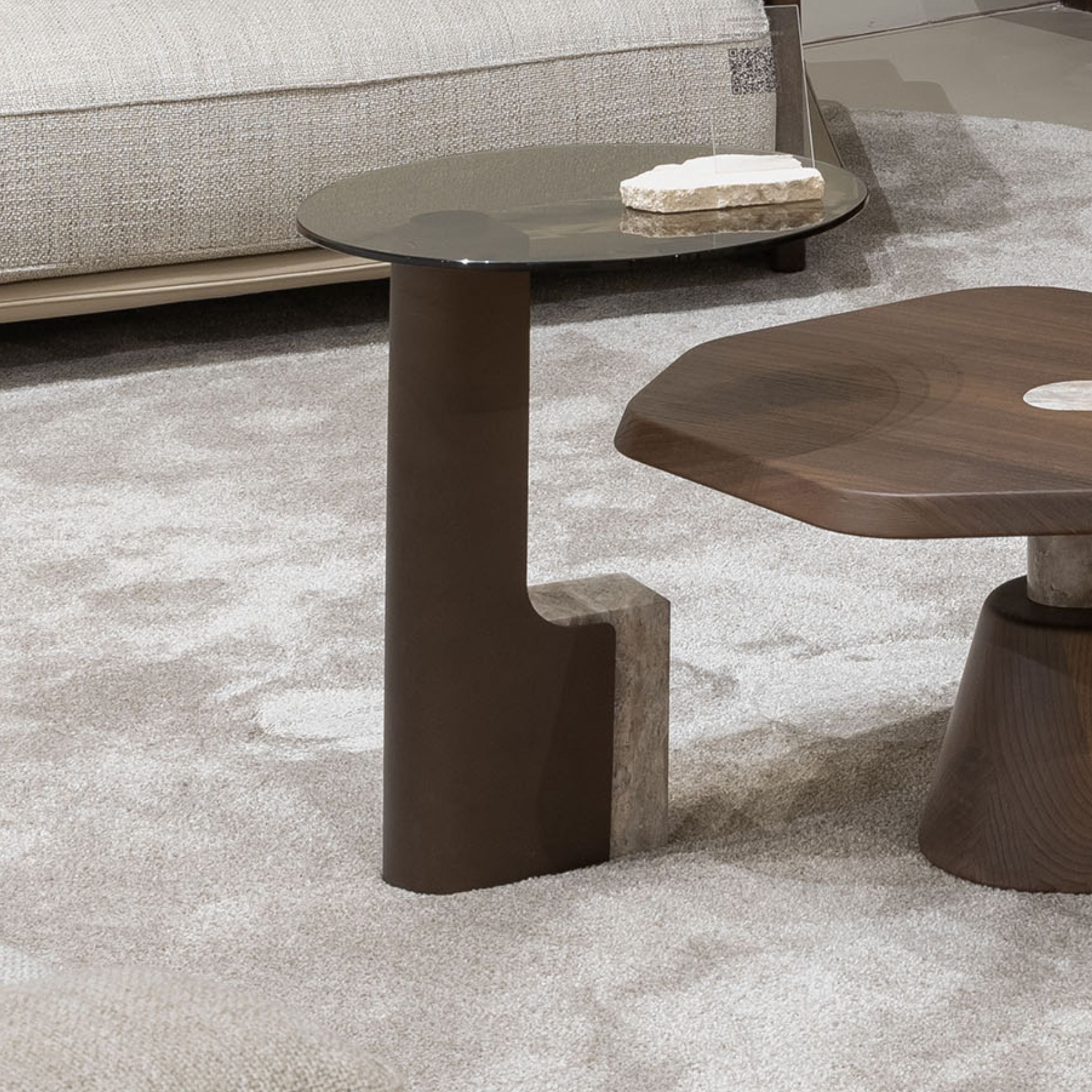 ODEON SIDE TABLE OD-ST-002 -  Side Tables | أوديون طاولة جانبية - ebarza Furniture UAE | Shop Modern Furniture in Abu Dhabi & Dubai - مفروشات ايبازرا في الامارات | تسوق اثاث عصري وديكورات مميزة في دبي وابوظبي