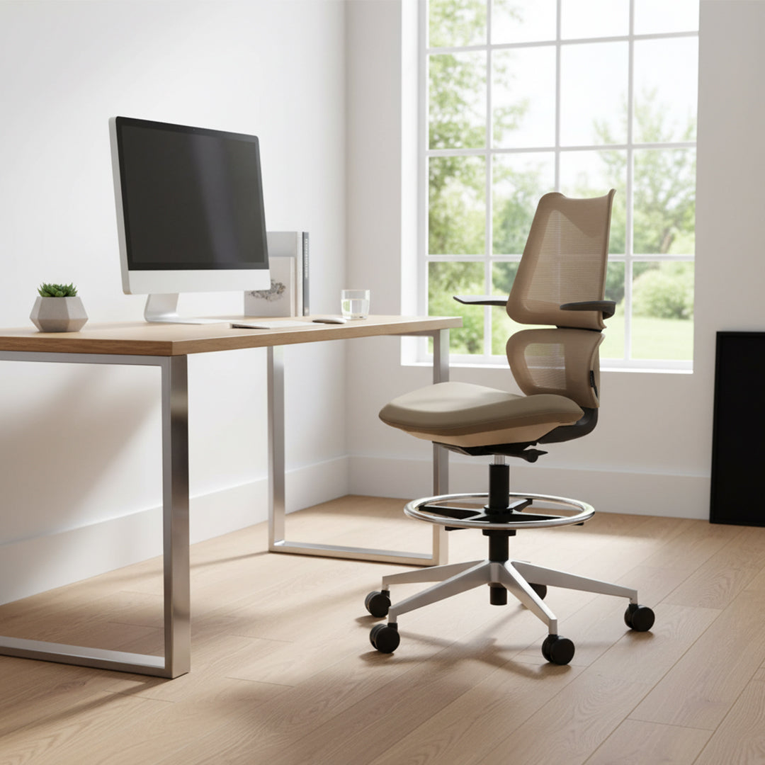 Office Chair T1-D -  Office Chairs - ebarza Furniture UAE | Shop Modern Furniture in Abu Dhabi & Dubai - مفروشات ايبازرا في الامارات | تسوق اثاث عصري وديكورات مميزة في دبي وابوظبي