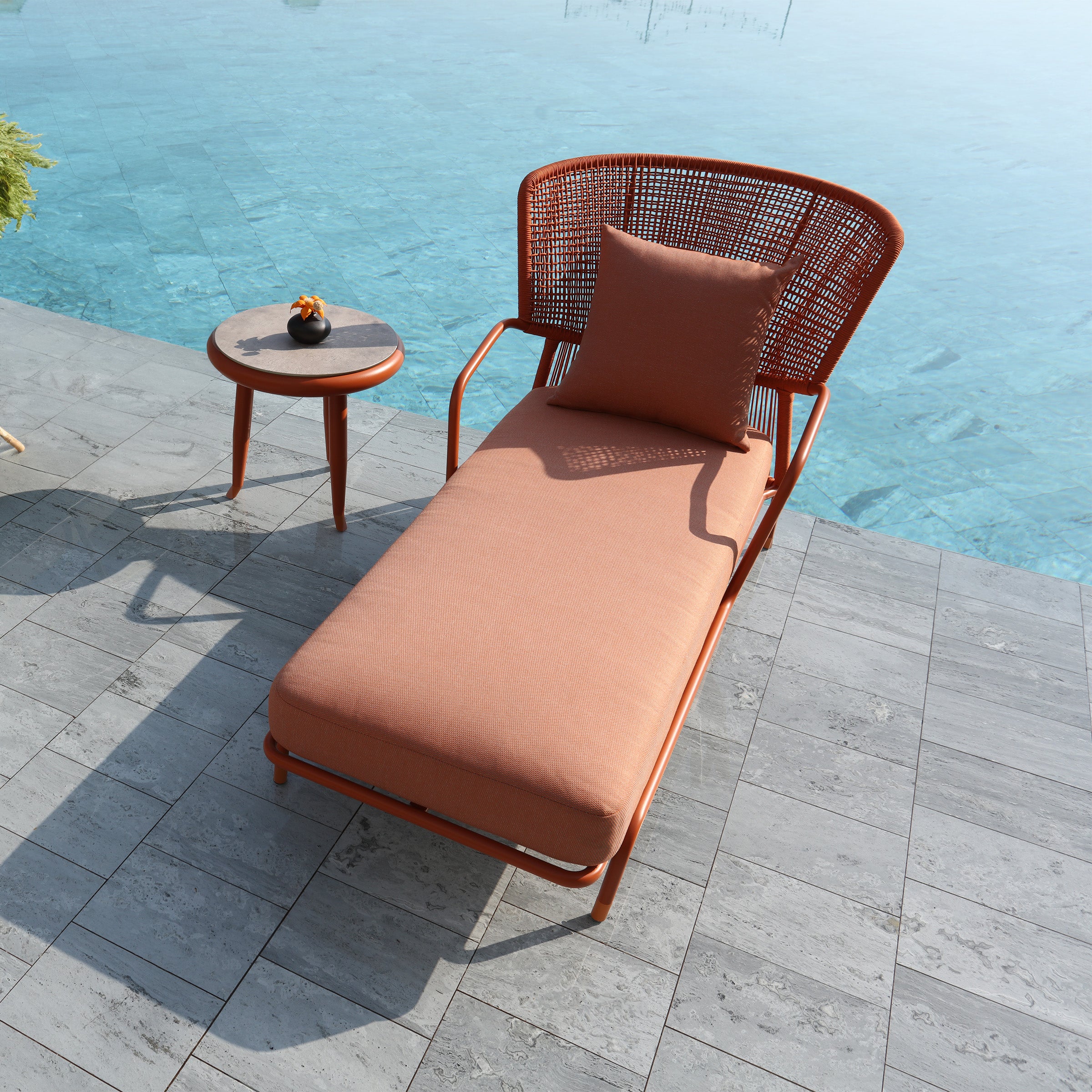 Mantis Outdoor Relax Sunbed MXY-MLC01 -  Outdoor Chairs | سرير استلقاء للتشمس الخارجي من مانتيس - ebarza Furniture UAE | Shop Modern Furniture in Abu Dhabi & Dubai - مفروشات ايبازرا في الامارات | تسوق اثاث عصري وديكورات مميزة في دبي وابوظبي