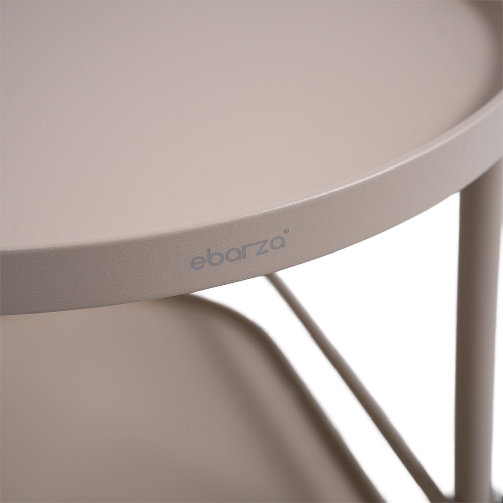 PIPE BAR CART KT8503N42ALU -  Trolley - ebarza Furniture UAE | Shop Modern Furniture in Abu Dhabi & Dubai - مفروشات ايبازرا في الامارات | تسوق اثاث عصري وديكورات مميزة في دبي وابوظبي